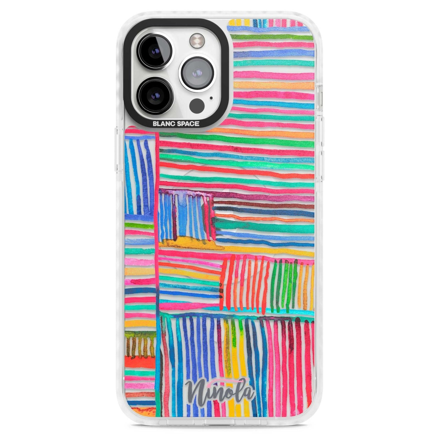 Vibrant Watercolor Lines