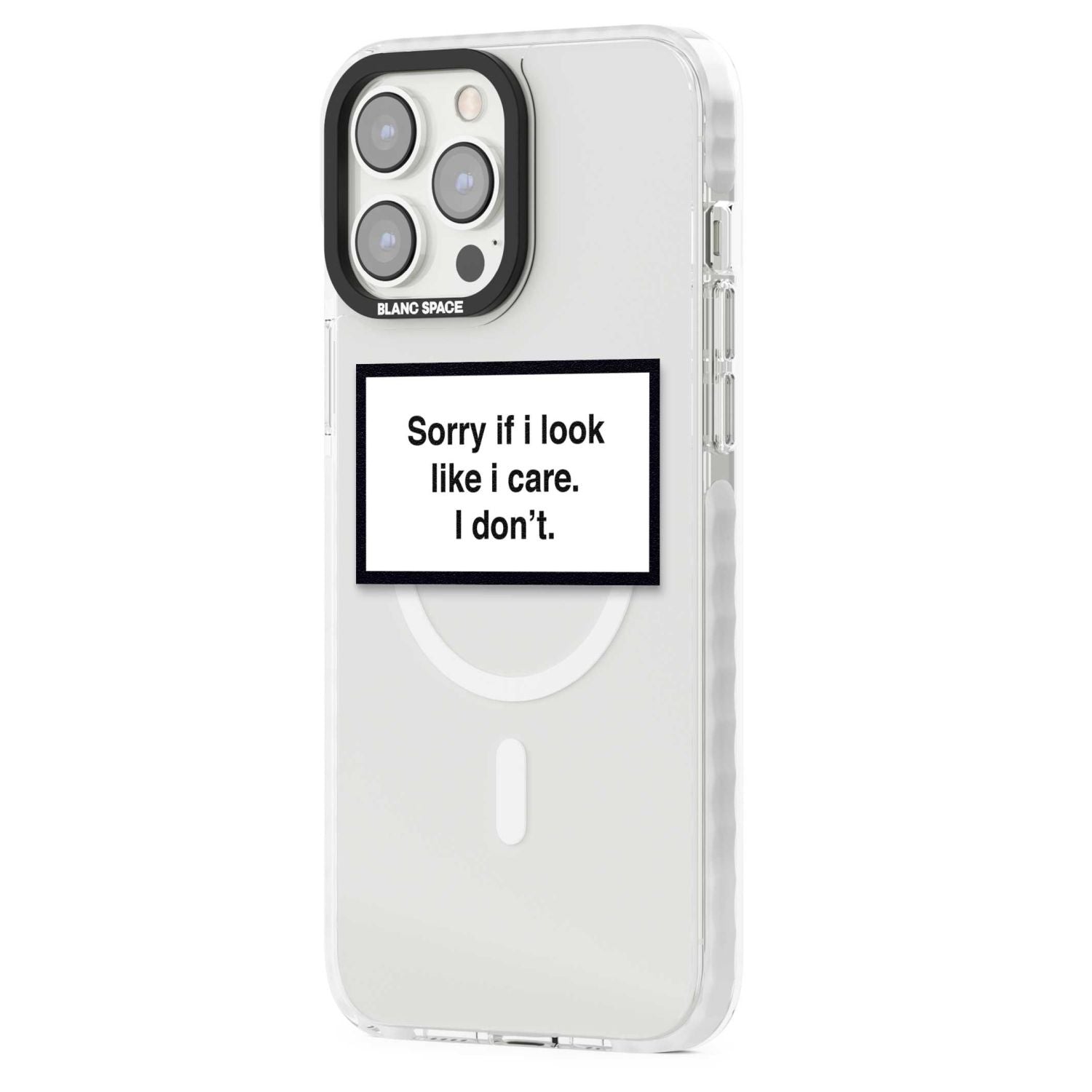 Sorry If I Look Like I Care