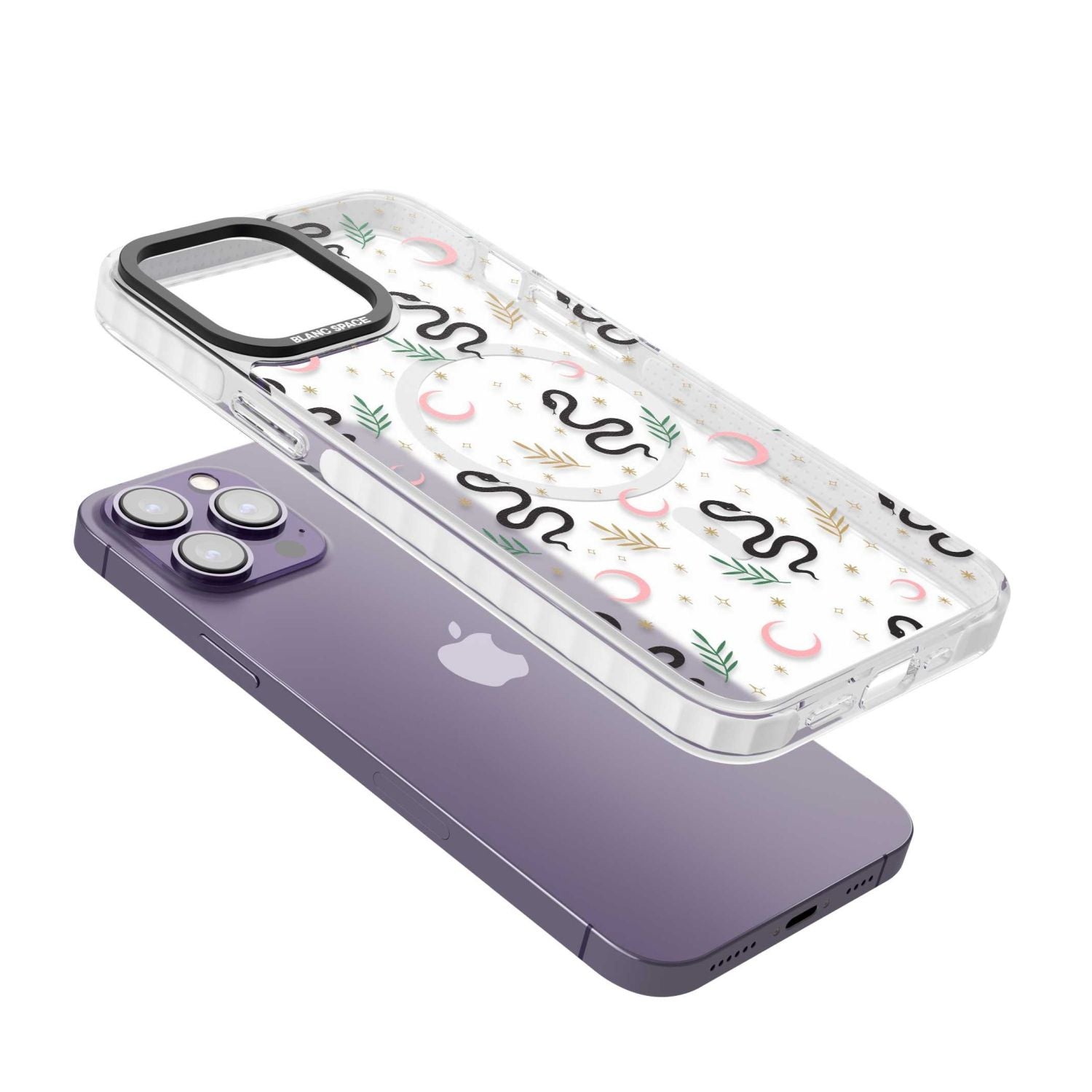 Snake & Moon Pattern