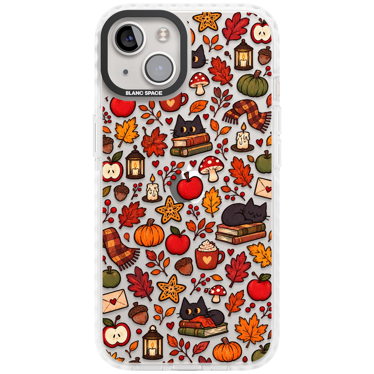 Autumn Mix iPhone 12 / 12 Pro / iPhone 13 / iPhone 14 / iPhone 14 Plus / iPhone 15 / iPhone 15 Plus Impact Clear Phone Case front