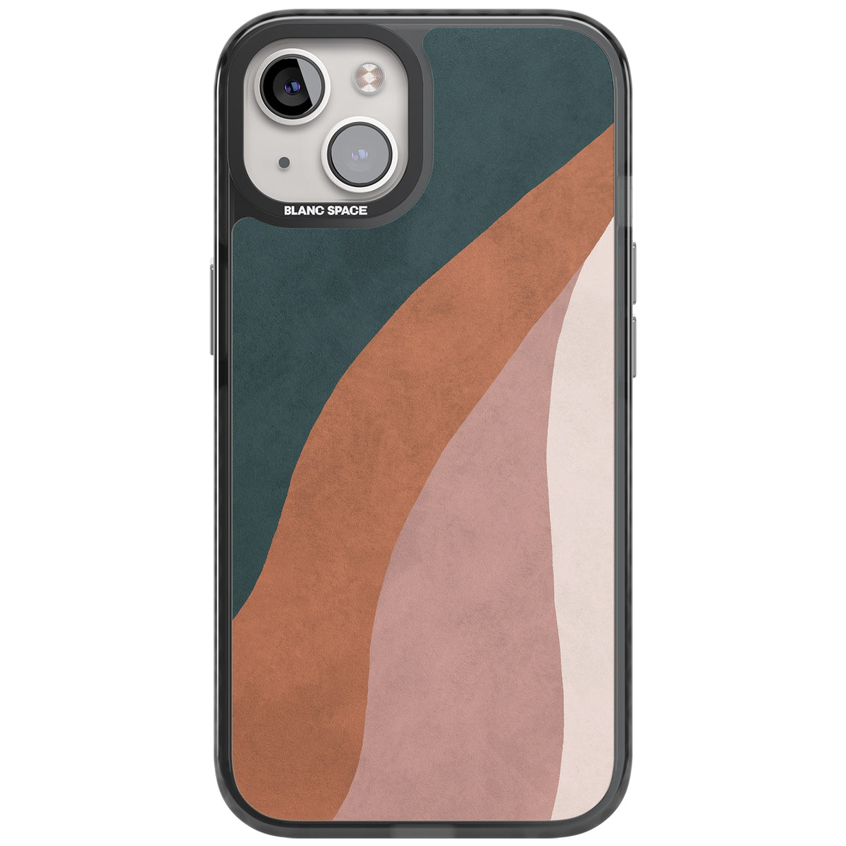 Earthwave Abstract iPhone 12 / 12 Pro / iPhone 13 / iPhone 14 / iPhone 14 Plus / iPhone 15 / iPhone 15 Plus Impact Black Phone Case front