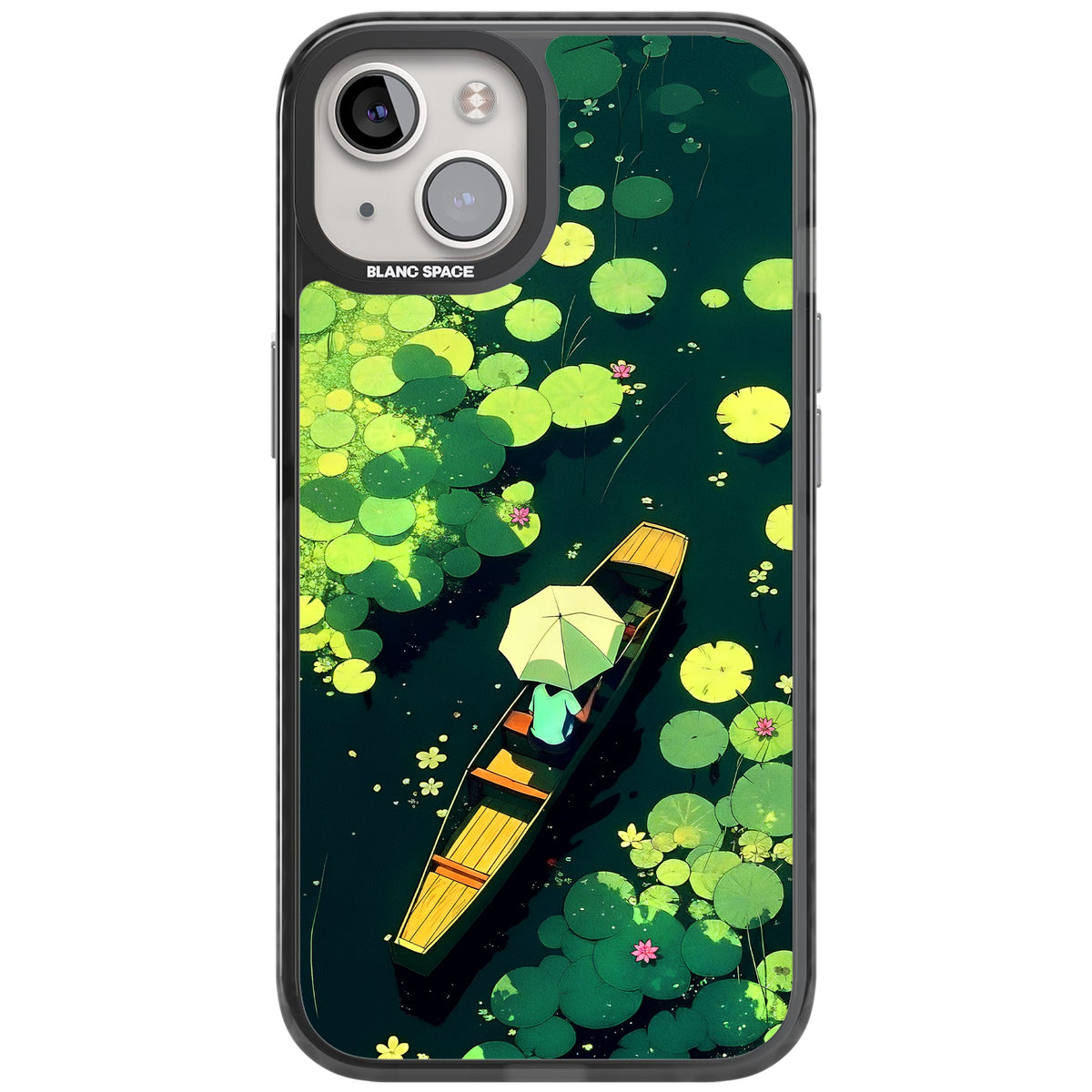 Jade Waters iPhone 12 / 12 Pro / iPhone 13 / iPhone 14 / iPhone 14 Plus / iPhone 15 / iPhone 15 Plus Impact Black Phone Case front