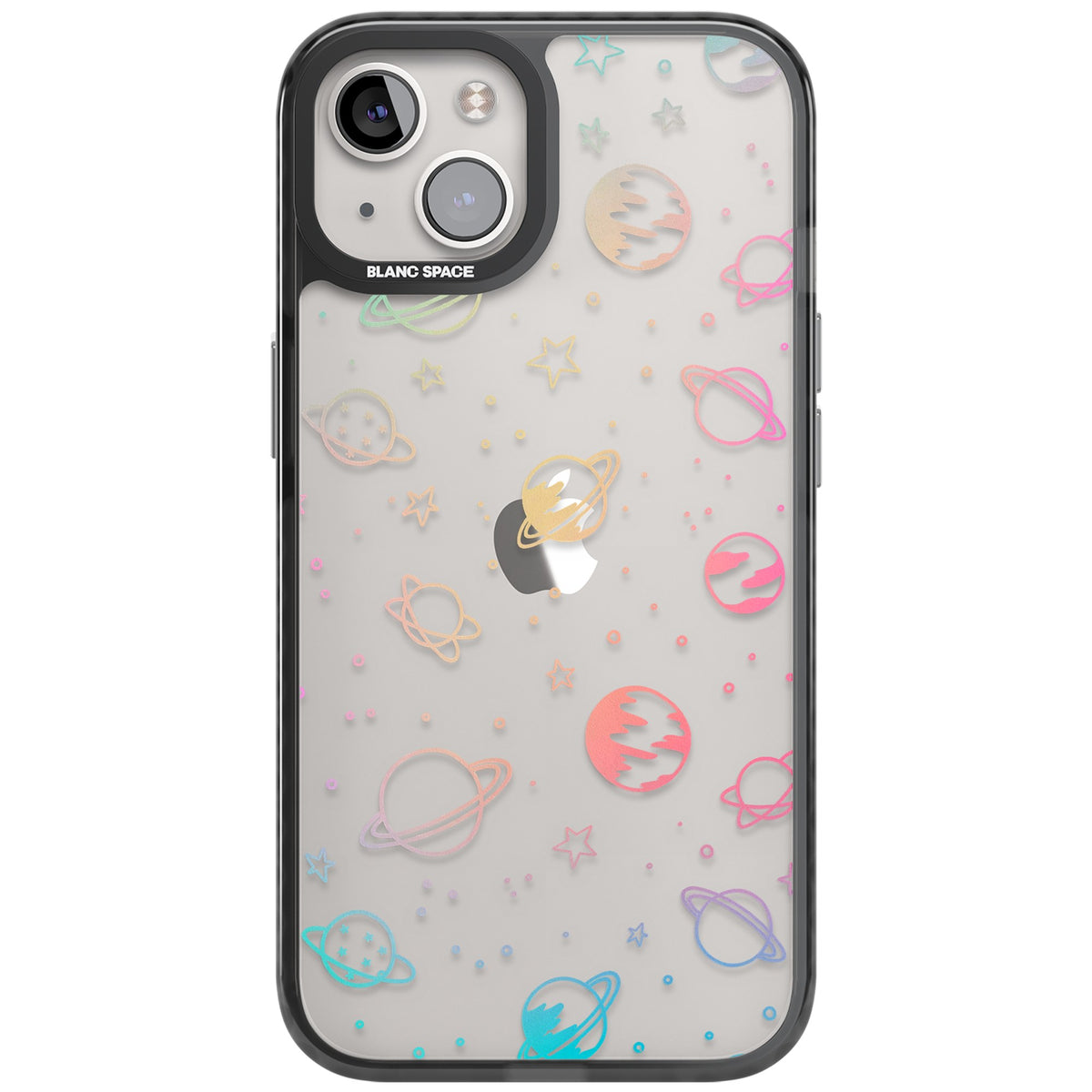 Pastel Cosmos iPhone 12 / 12 Pro / iPhone 13 / iPhone 14 / iPhone 14 Plus / iPhone 15 / iPhone 15 Plus Impact Black Phone Case front