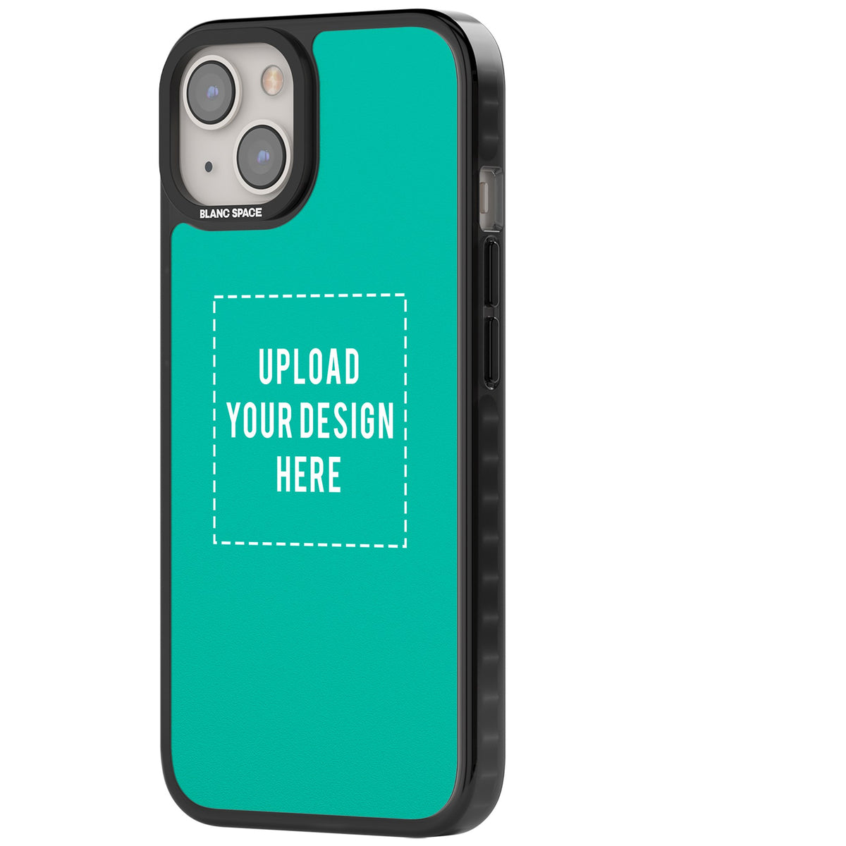 Personalised Your Own Design iPhone 12 / 12 Pro / iPhone 13 / iPhone 14 / iPhone 14 Plus / iPhone 15 / iPhone 15 Plus Impact Black Phone Case side