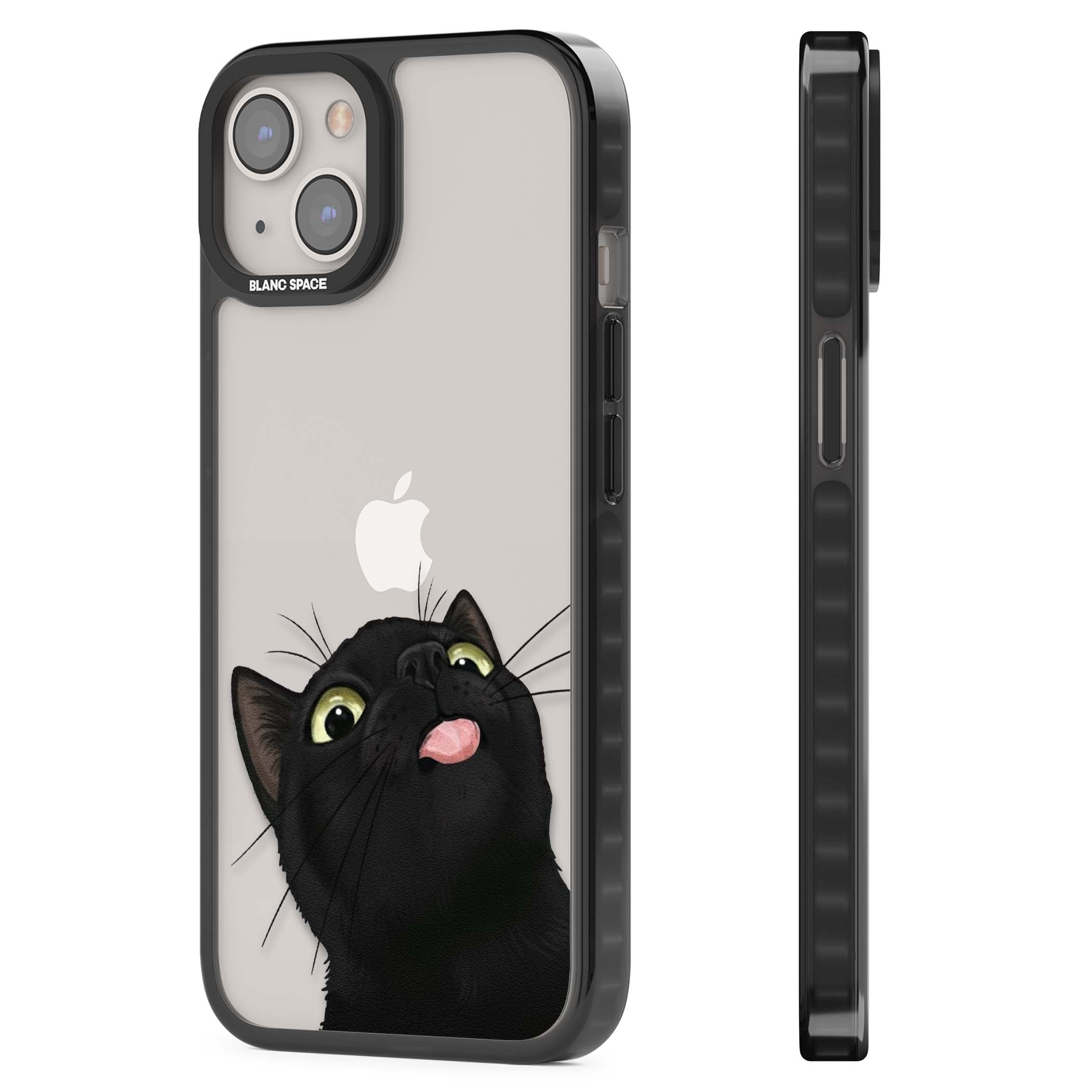 Black Cat Energy for her iPhone case | Black Impact case for iPhone 13, iPhone 14, iPhone 15