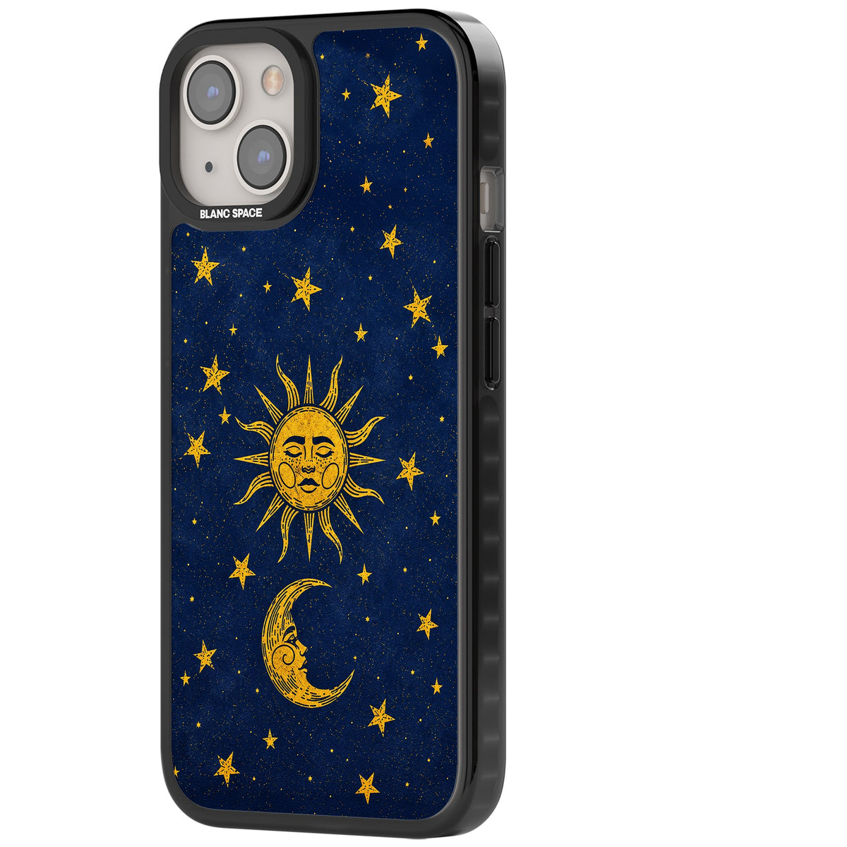 Sun & Moon Reverie iPhone 12 / 12 Pro / iPhone 13 / iPhone 14 / iPhone 14 Plus / iPhone 15 / iPhone 15 Plus Impact Black Phone Case side
