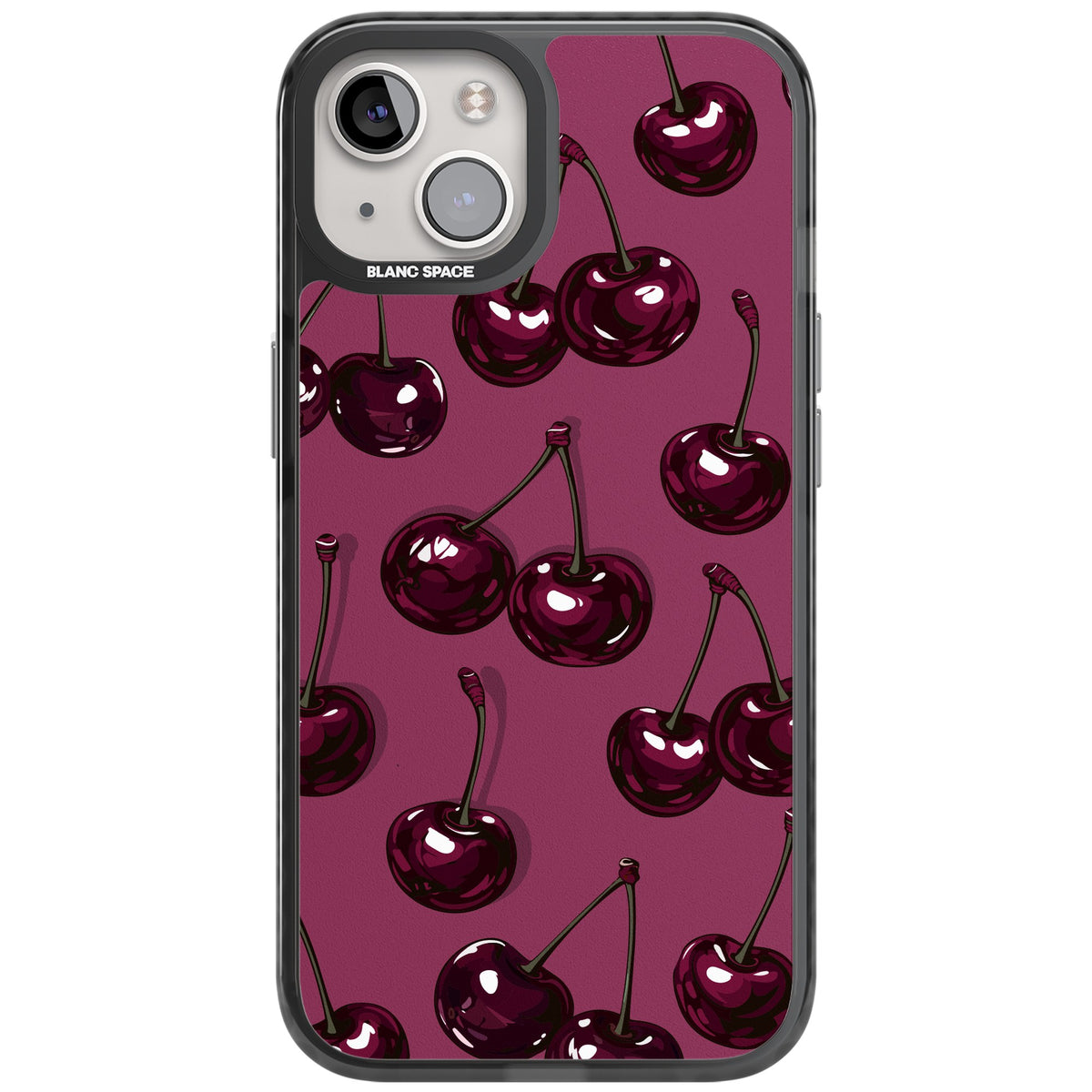 Cherry Soda iPhone 12 / 12 Pro / iPhone 13 / iPhone 14 / iPhone 14 Plus / iPhone 15 / iPhone 15 Plus Impact Black Phone Case front