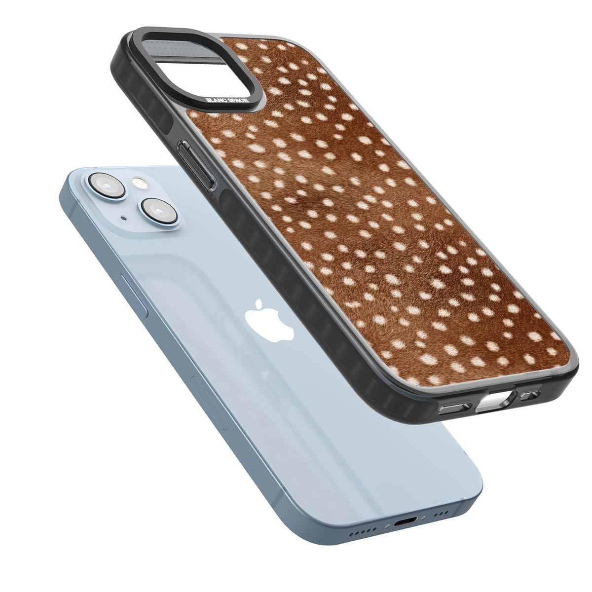 Deer Print animals iPhone case | Black Impact case for iPhone 13, iPhone 14, iPhone 15