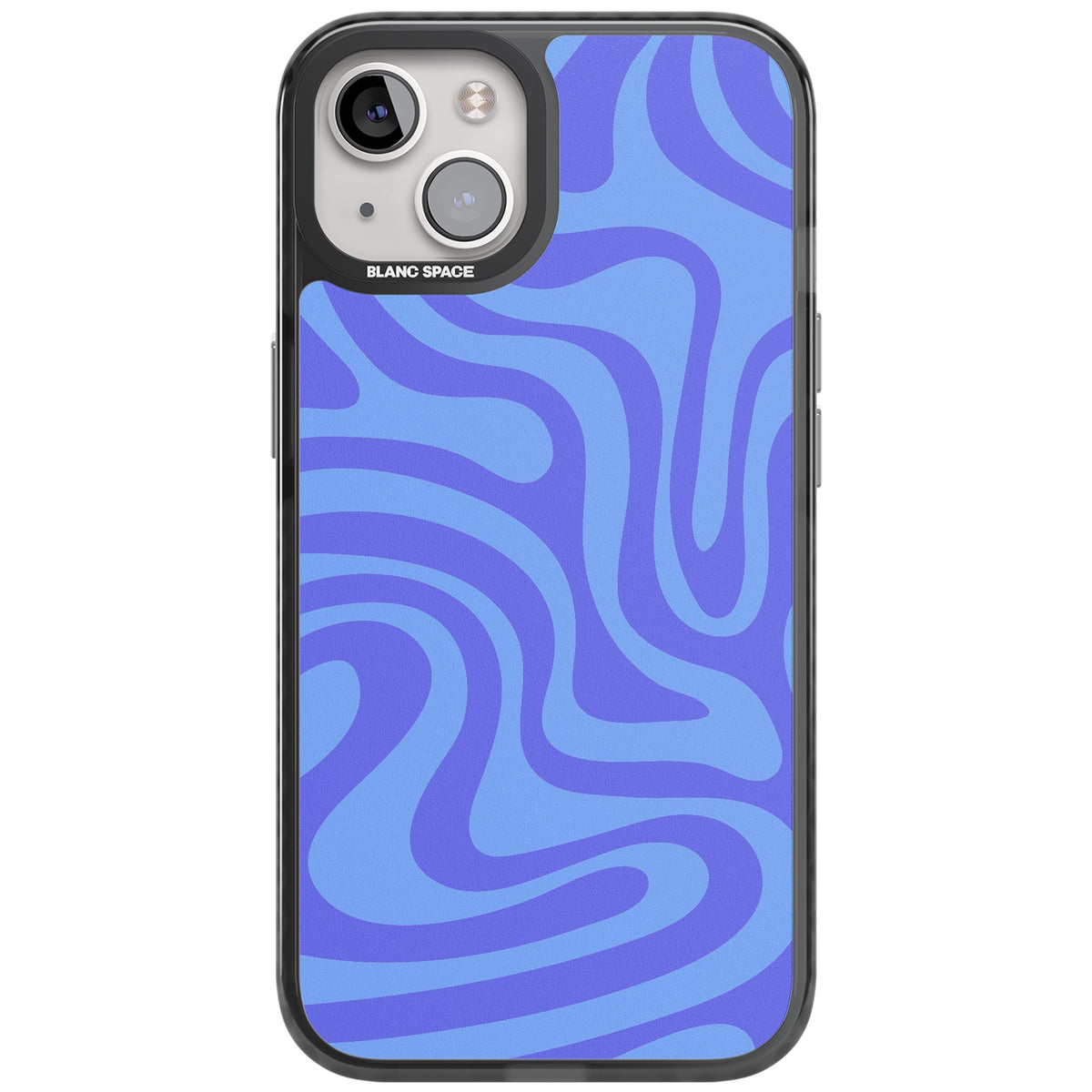 Tranquil Waves iPhone 12 / 12 Pro / iPhone 13 / iPhone 14 / iPhone 14 Plus / iPhone 15 / iPhone 15 Plus Impact Black Phone Case front
