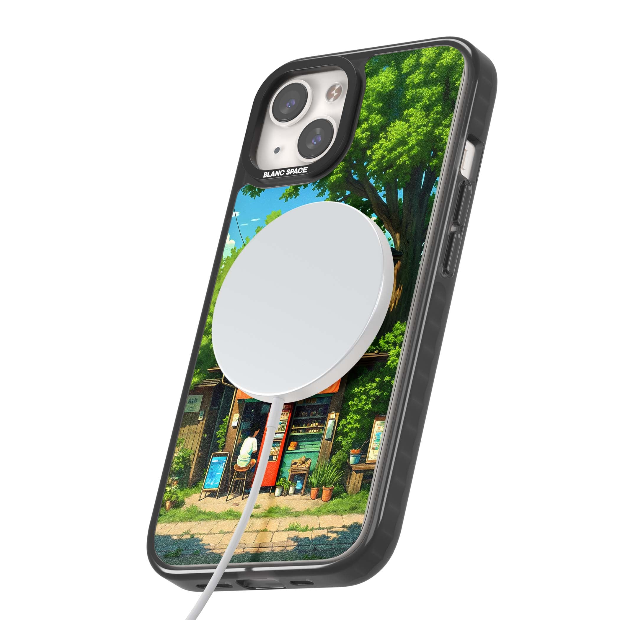 Countryside Kiosk for her iPhone case | Black Impact Magsafe case for iPhone 13, iPhone 14, iPhone 15