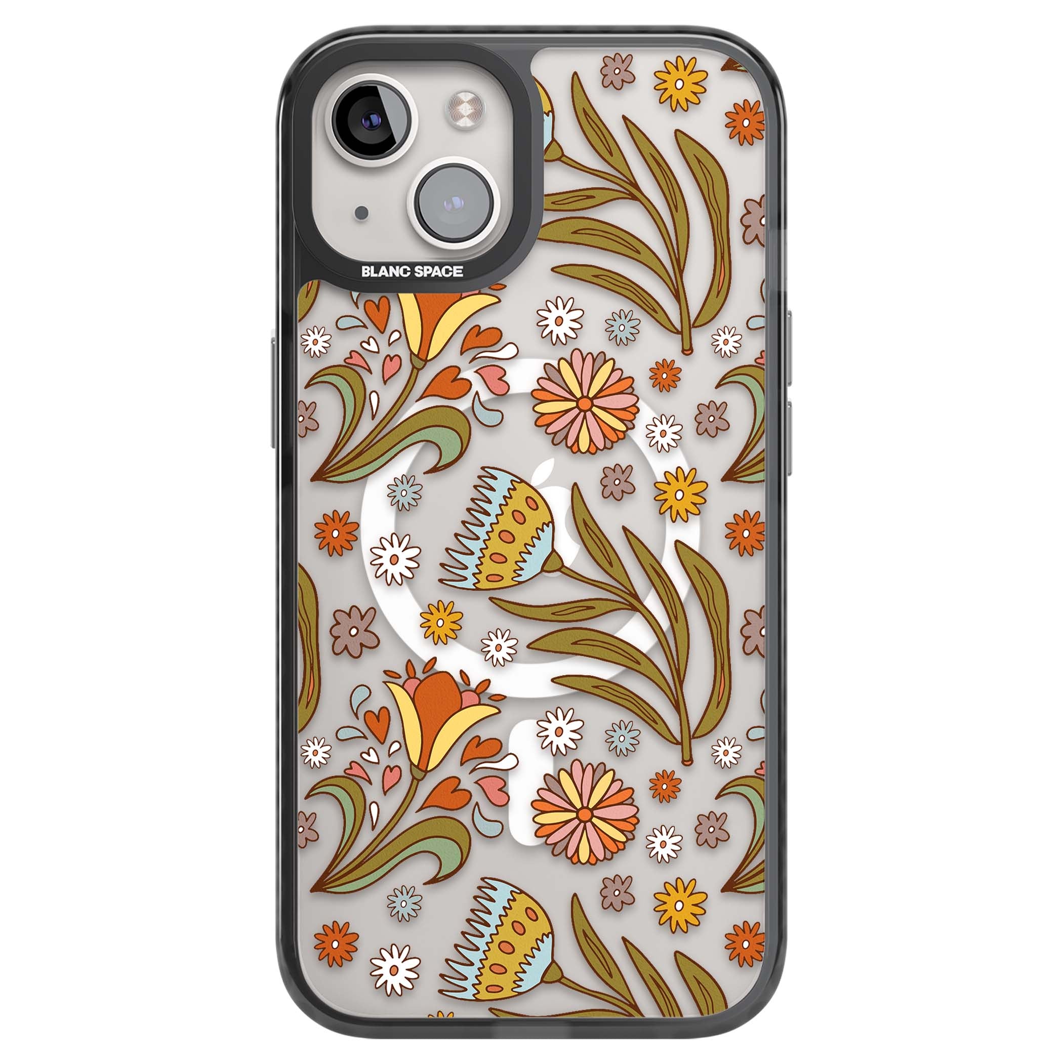 Elevate Your Phone'S Style With This Boho Celestial Sun & Eye Phone Case, Featuring A Mystical Blend Of Suns, All-Seeing Eyes, Butterflies, Stars, And