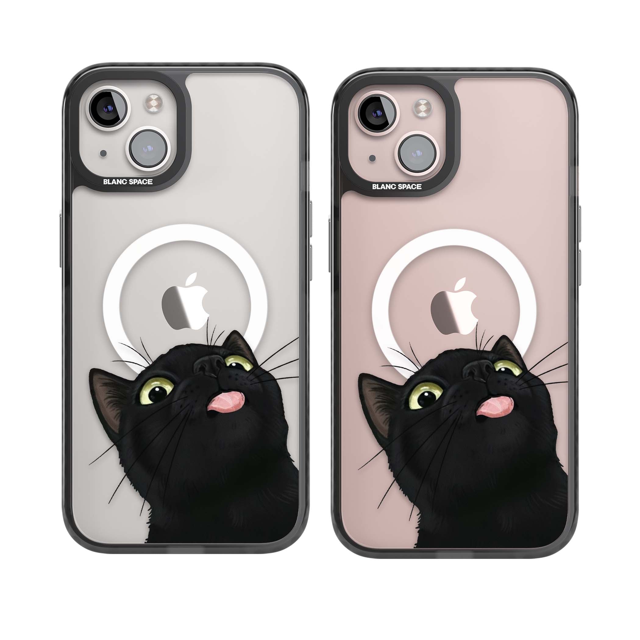 Black Cat Energy for her iPhone case | Black Impact Magsafe case for iPhone 13, iPhone 14, iPhone 15