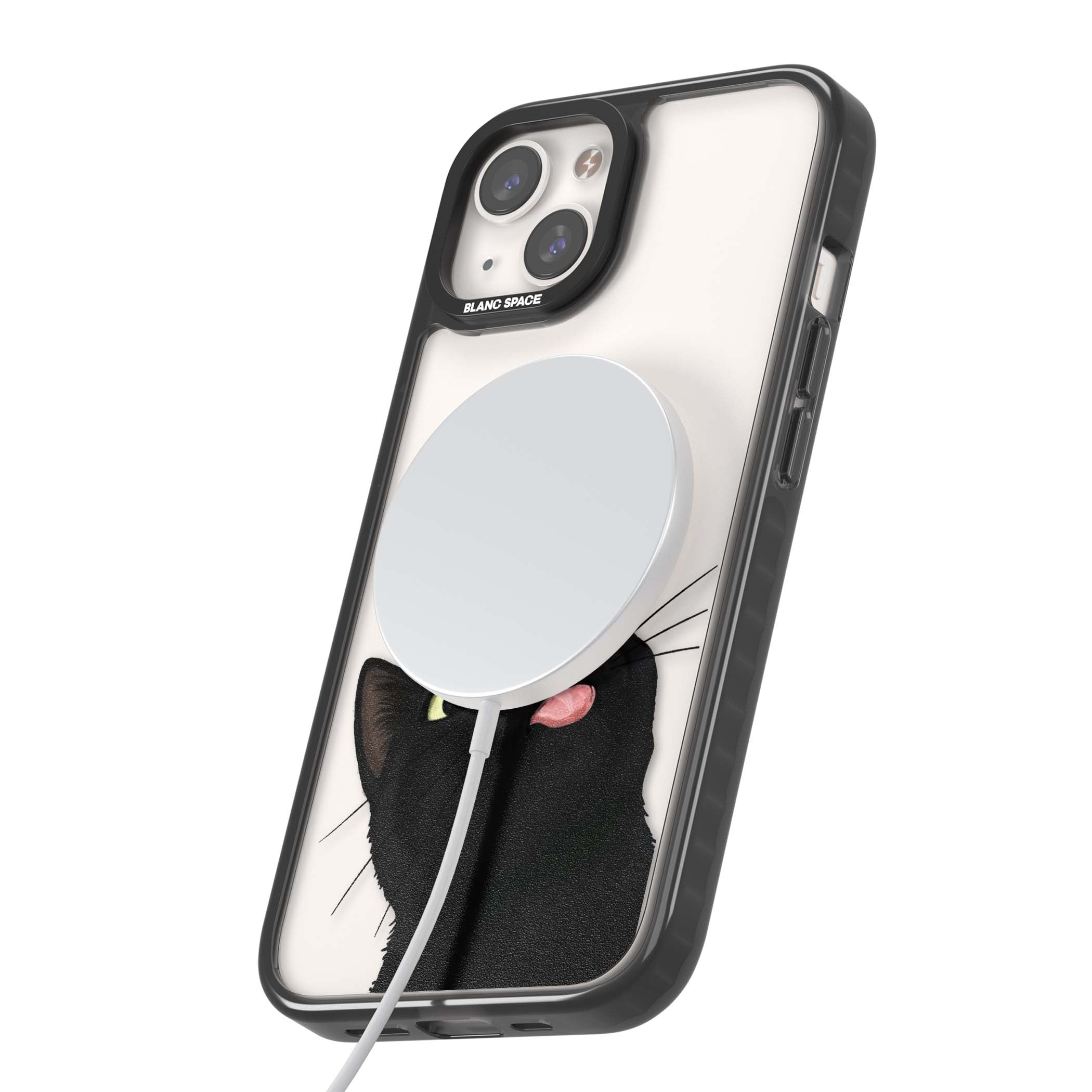 Black Cat Energy for her iPhone case | Black Impact Magsafe case for iPhone 13, iPhone 14, iPhone 15