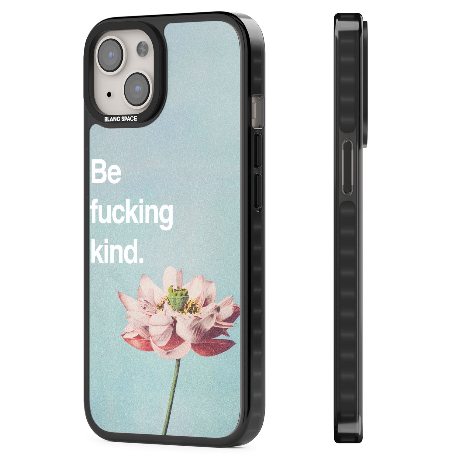 Be fucking kind Magsafe Black Impact Phone Case for iPhone 13, iPhone 14, iPhone 15