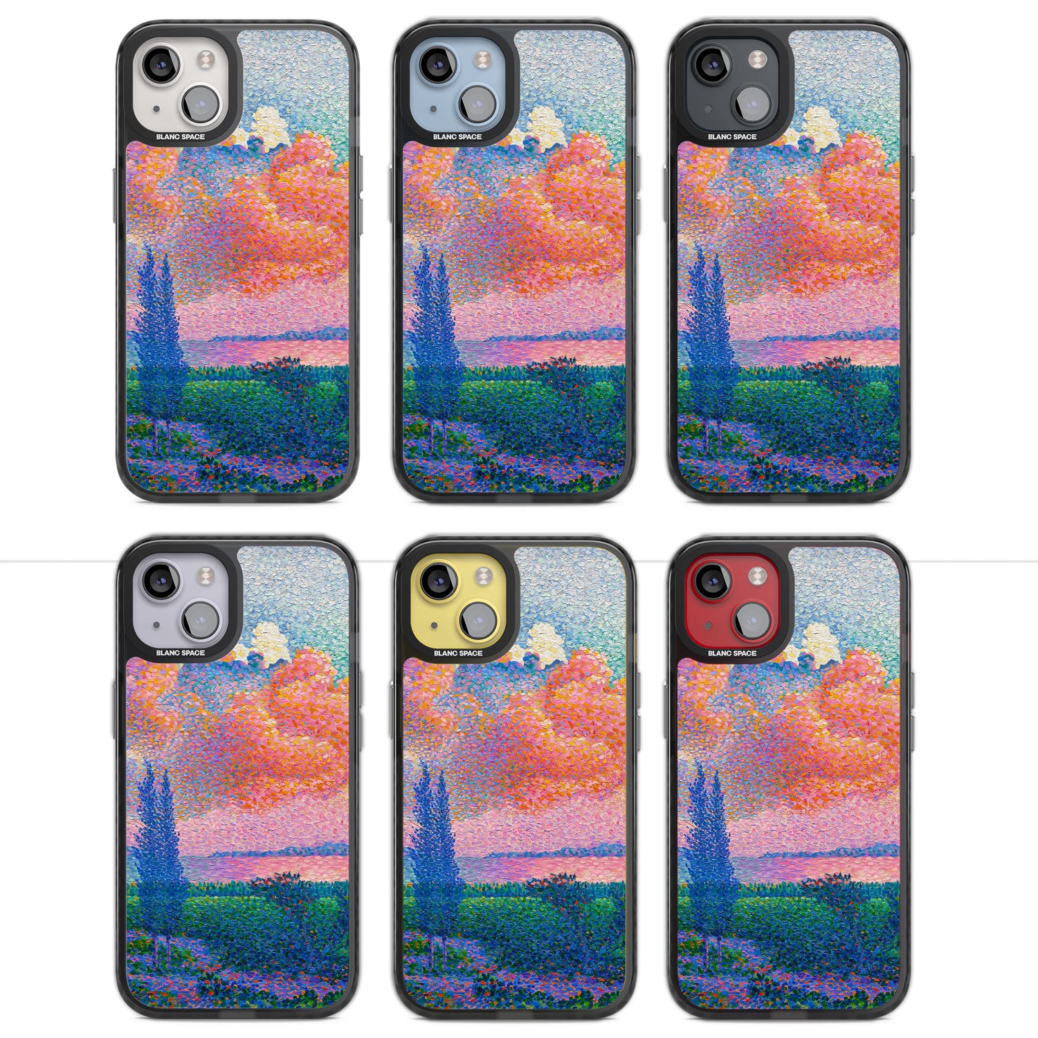 Spring's Garden Magsafe Black Impact Phone Case for iPhone 13, iPhone 14, iPhone 15