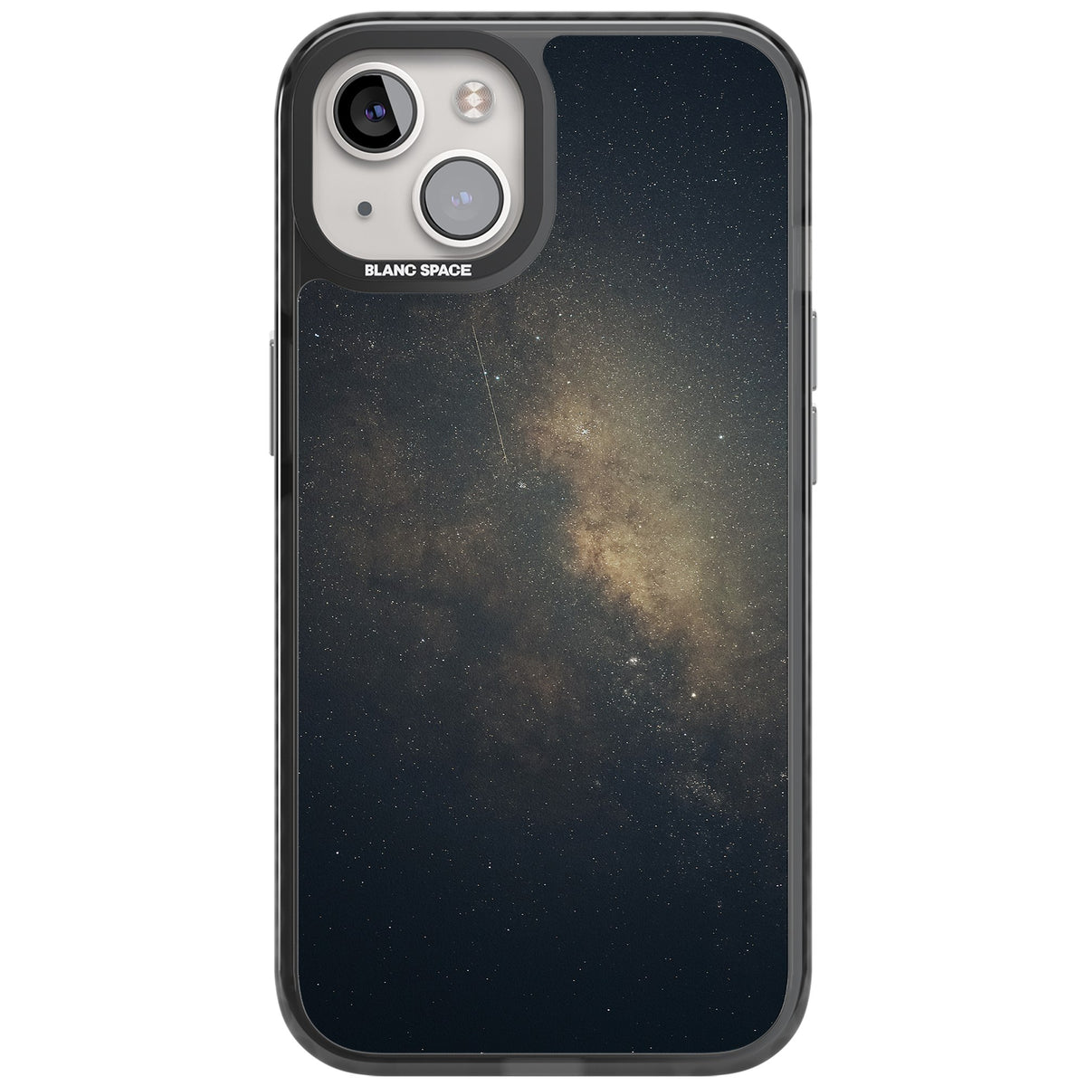 Cosmic Night Sky iPhone 12 / 12 Pro / iPhone 13 / iPhone 14 / iPhone 14 Plus / iPhone 15 / iPhone 15 Plus Impact Black Phone Case front
