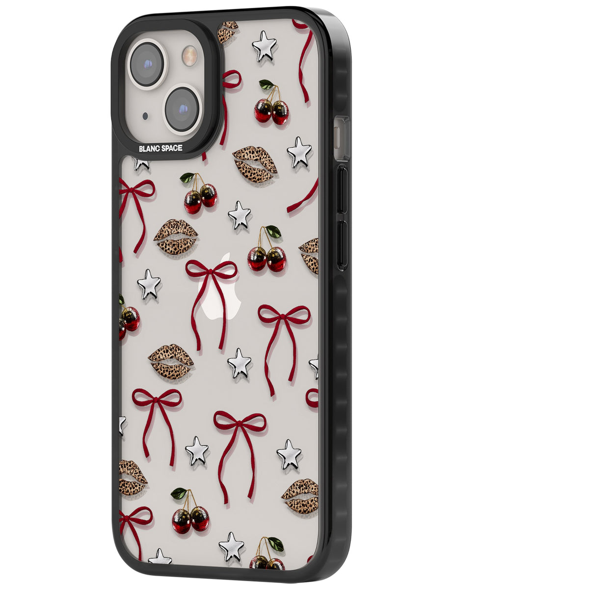Starlet iPhone 12 / 12 Pro / iPhone 13 / iPhone 14 / iPhone 14 Plus / iPhone 15 / iPhone 15 Plus Impact Black Phone Case side