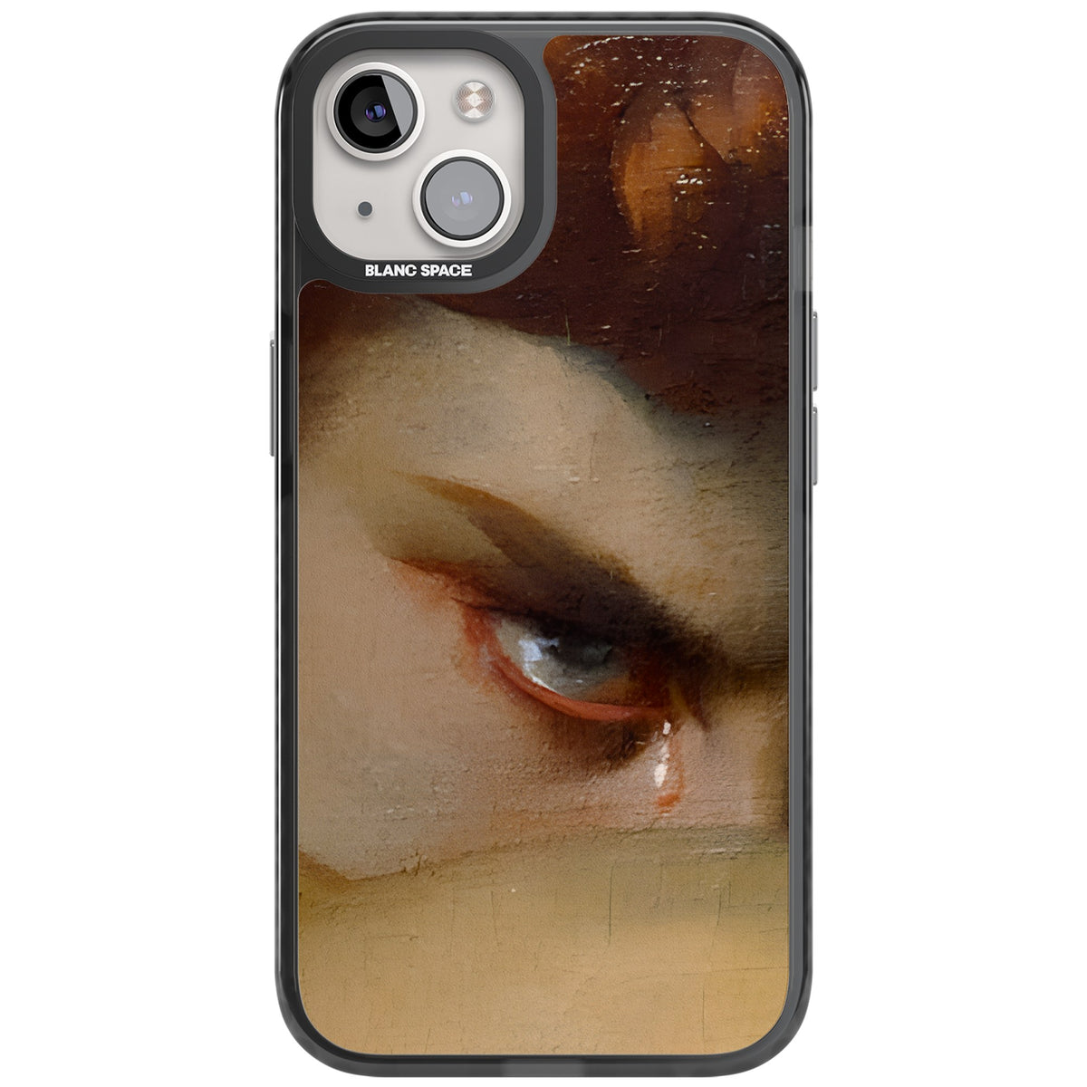 Fallen Angel iPhone 12 / 12 Pro / iPhone 13 / iPhone 14 / iPhone 14 Plus / iPhone 15 / iPhone 15 Plus Impact Black Phone Case front