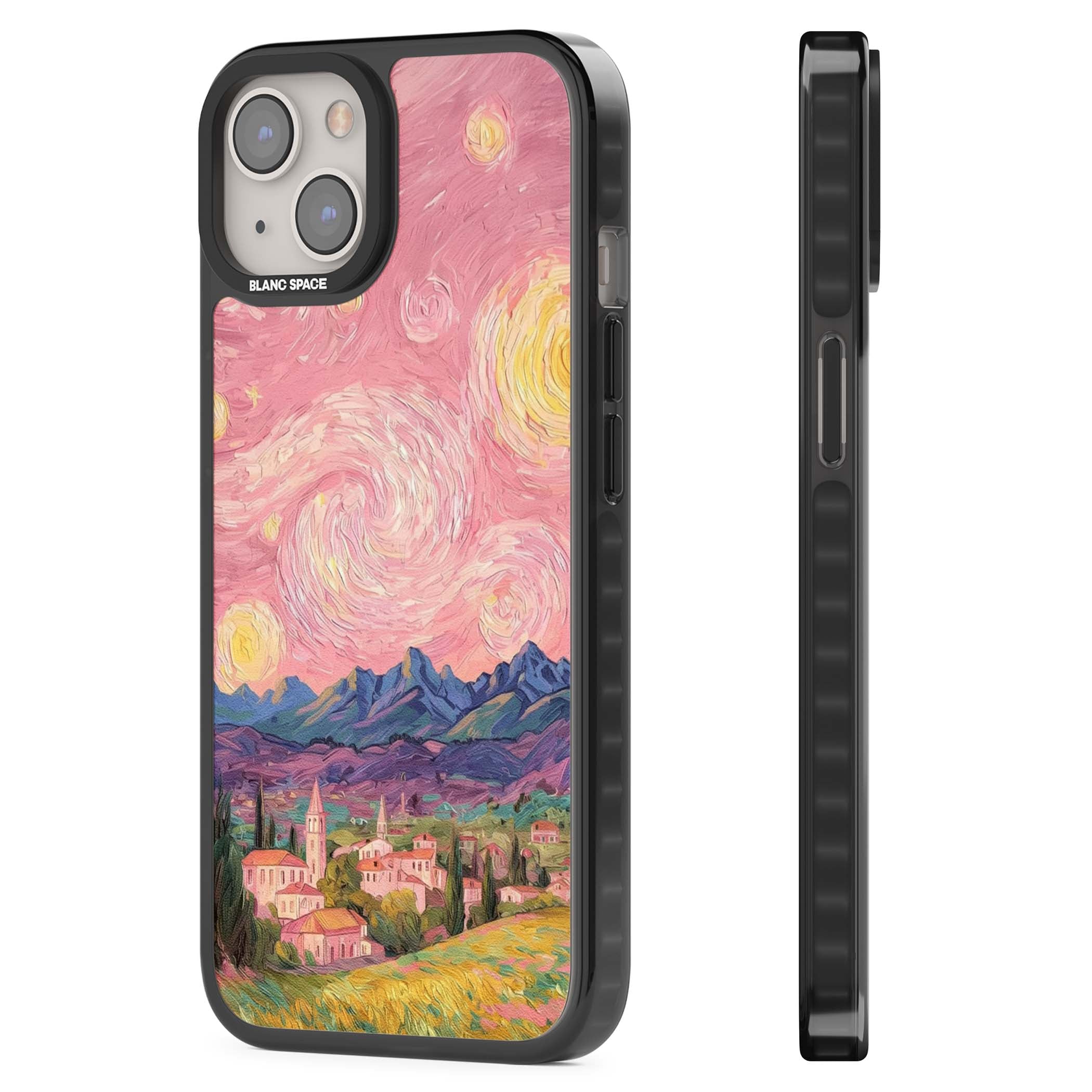 The Starry Sunset for her iPhone case | Black Impact case for iPhone 13, iPhone 14, iPhone 15