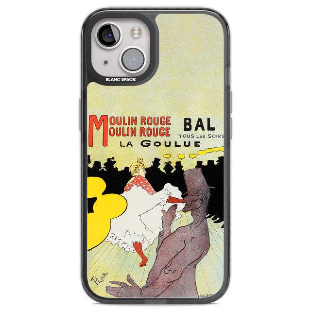 Moulin Rouge Poster Black Impact Phone Case for iPhone 13, iPhone 14, iPhone 15