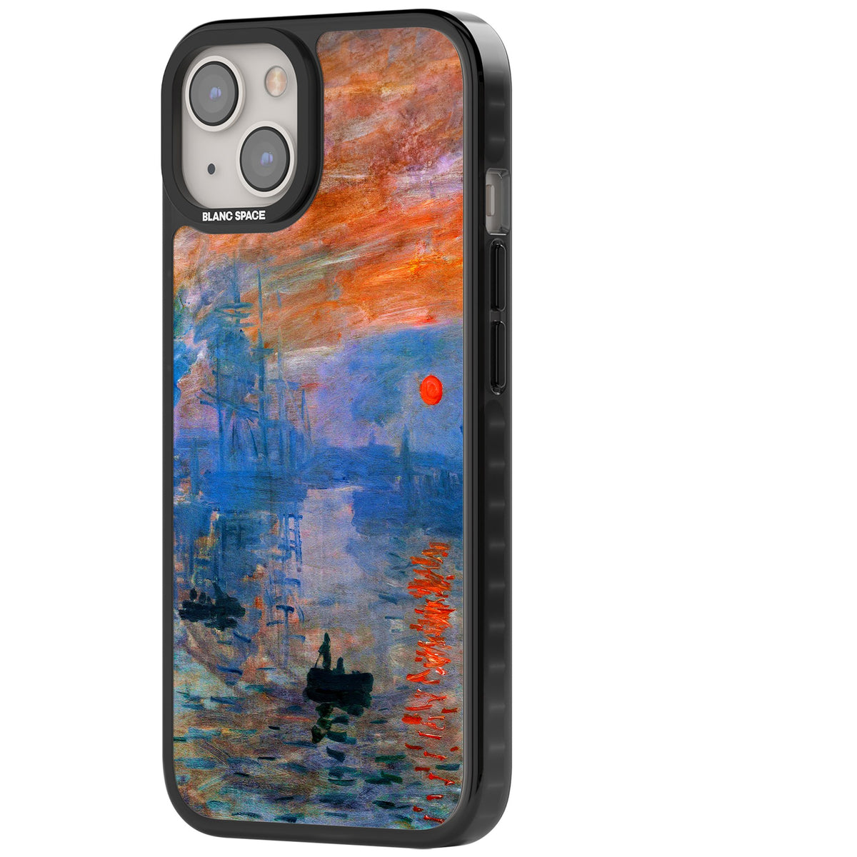 Impression, Sunrise iPhone 12 / 12 Pro / iPhone 13 / iPhone 14 / iPhone 14 Plus / iPhone 15 / iPhone 15 Plus Impact Black Phone Case side