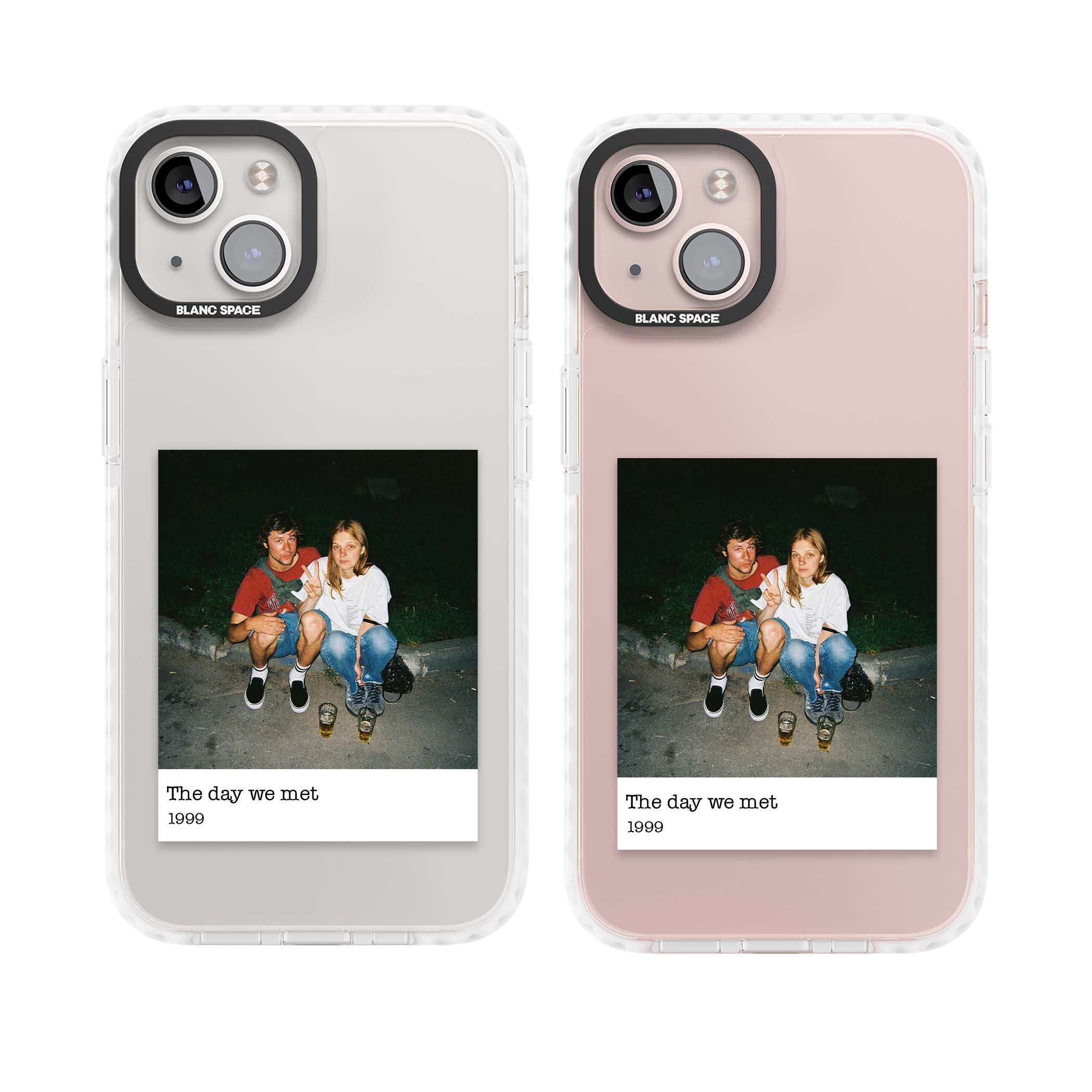 Photo Memory minimal iPhone case | Clear Impact case for iPhone 13, iPhone 14, iPhone 15