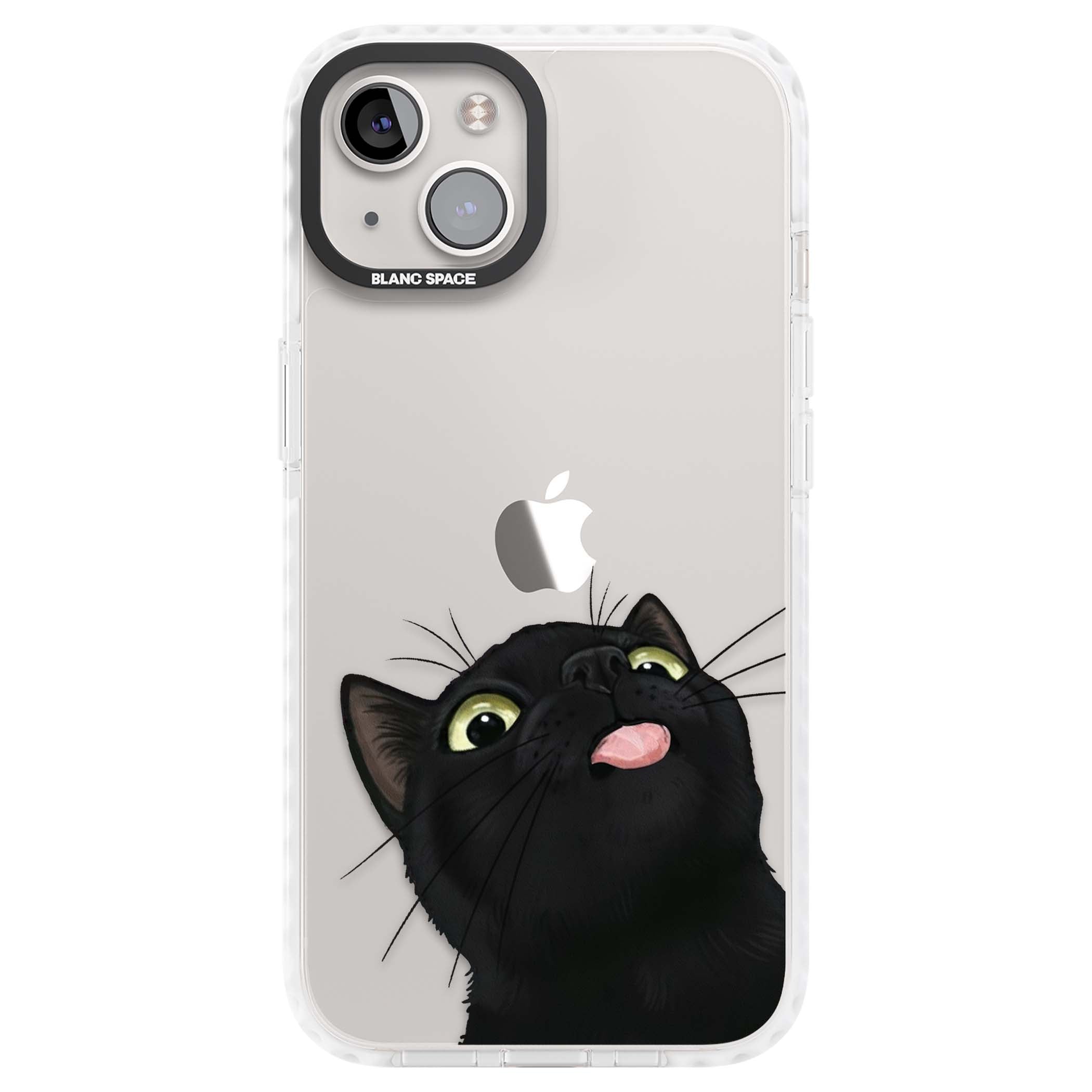 Black Cat Energy for her iPhone case | Clear Impact case for iPhone 13, iPhone 14, iPhone 15