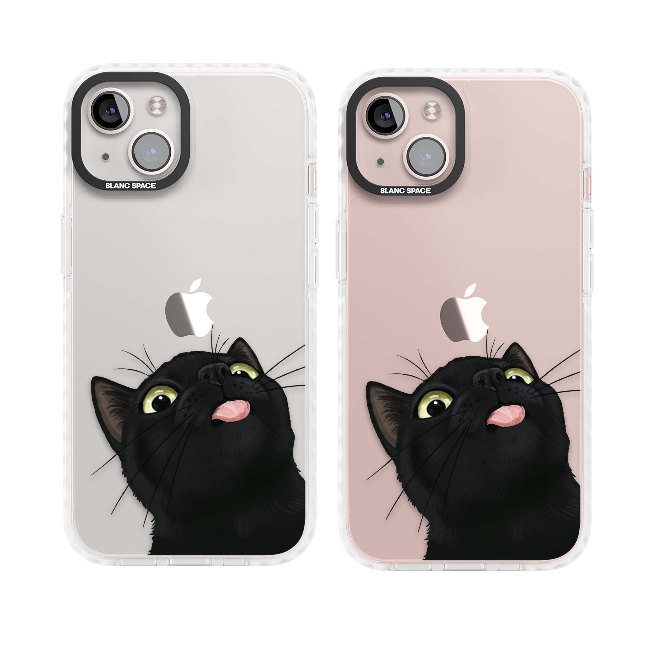 Black Cat Energy for her iPhone case | Clear Impact case for iPhone 13, iPhone 14, iPhone 15