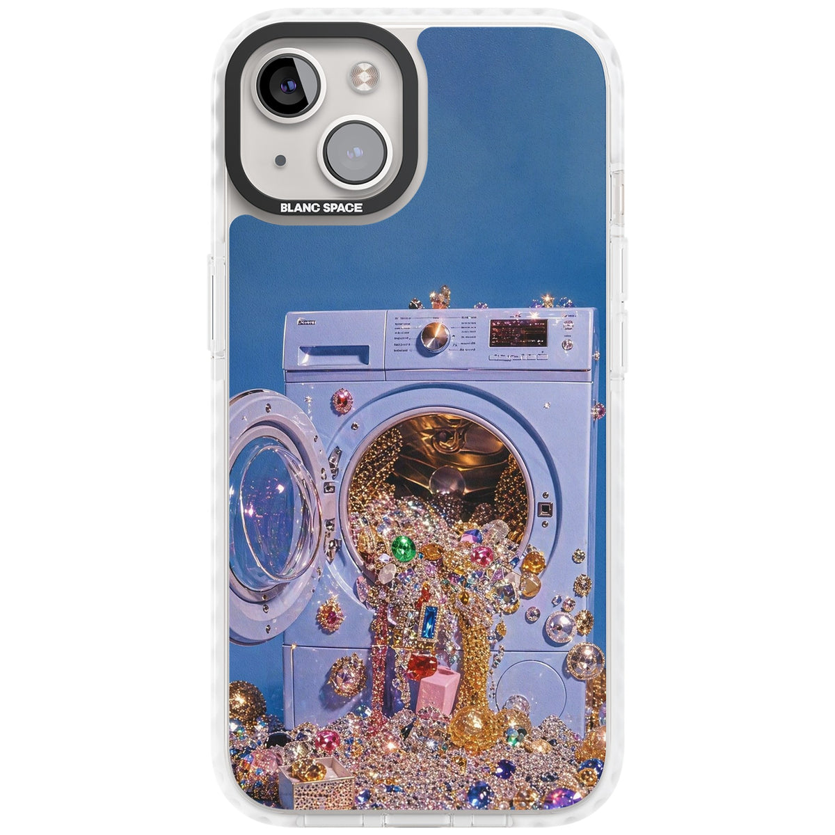 Gem Laundry iPhone 12 / 12 Pro / iPhone 13 / iPhone 14 / iPhone 14 Plus / iPhone 15 / iPhone 15 Plus Impact Clear Phone Case front