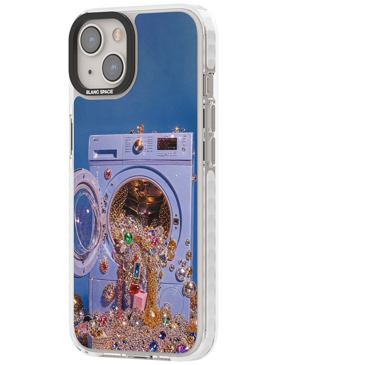 Gem Laundry iPhone 12 / 12 Pro / iPhone 13 / iPhone 14 / iPhone 14 Plus / iPhone 15 / iPhone 15 Plus Impact Clear Phone Case side