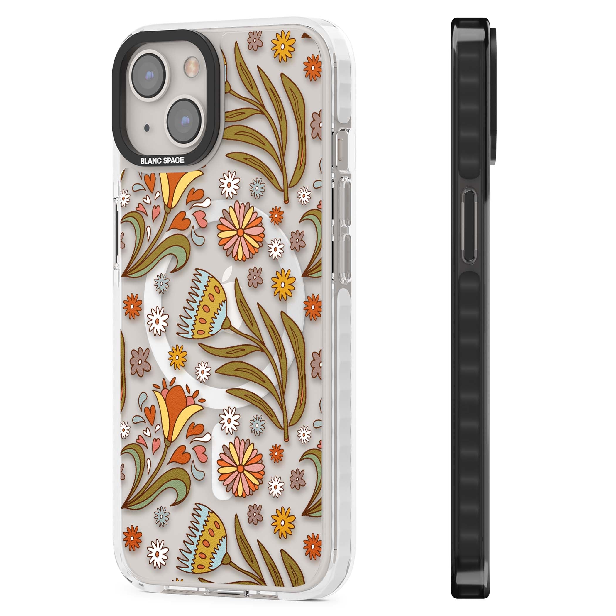 Elevate Your Phone'S Style With This Boho Celestial Sun & Eye Phone Case, Featuring A Mystical Blend Of Suns, All-Seeing Eyes, Butterflies, Stars, And