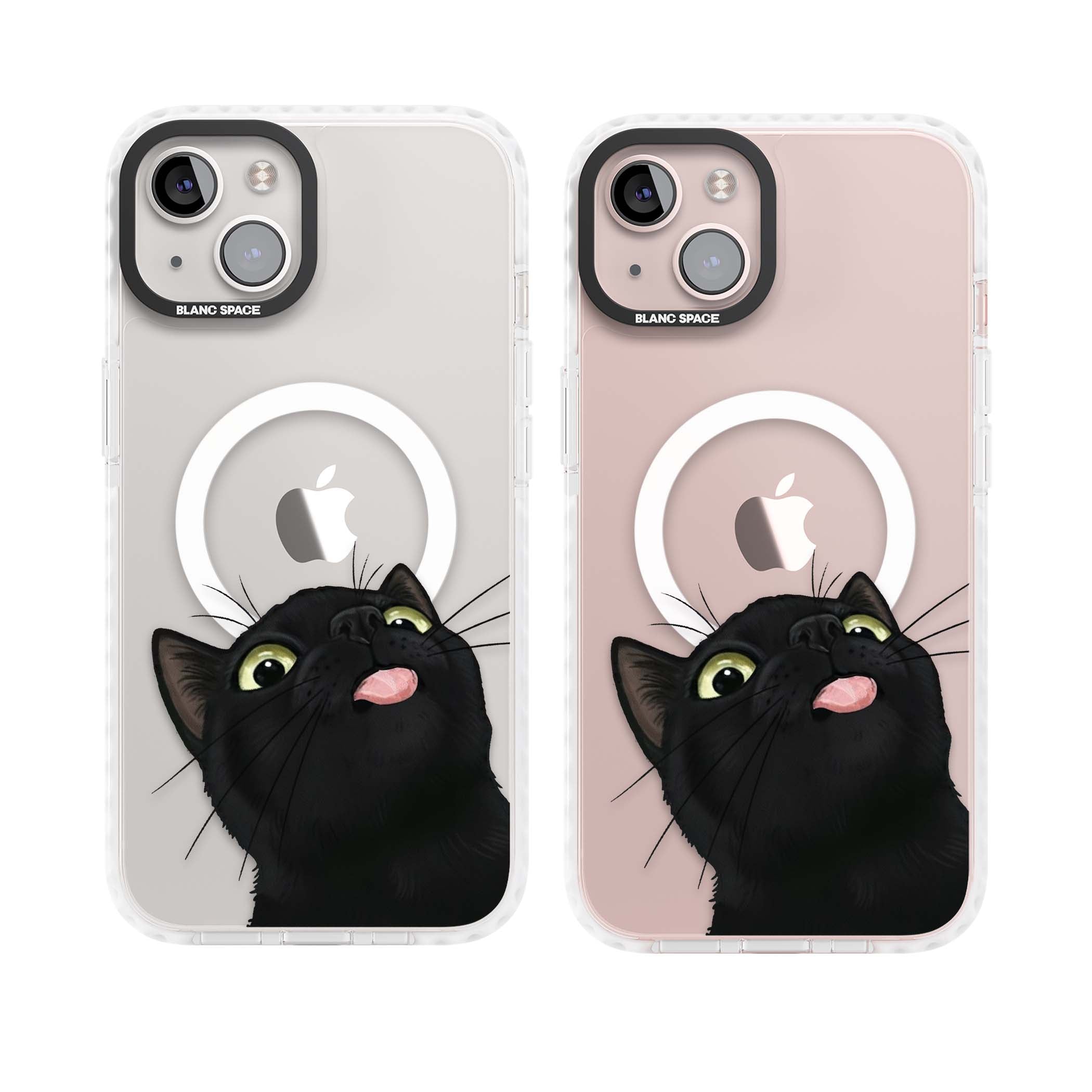 Black Cat Energy for her iPhone case | Impact Magsafe case for iPhone 13, iPhone 14, iPhone 15