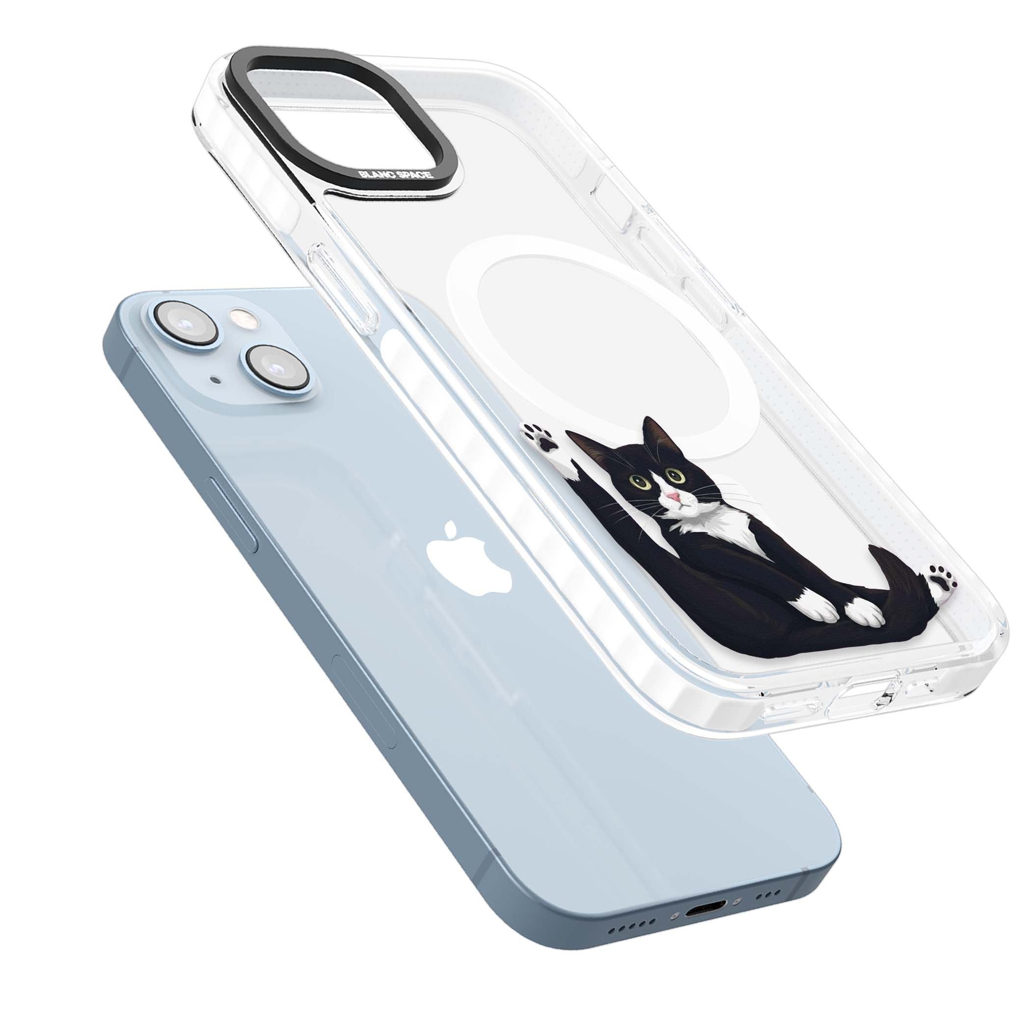 Mid-Groom Cat animals iPhone case | Impact Magsafe case for iPhone 13, iPhone 14, iPhone 15
