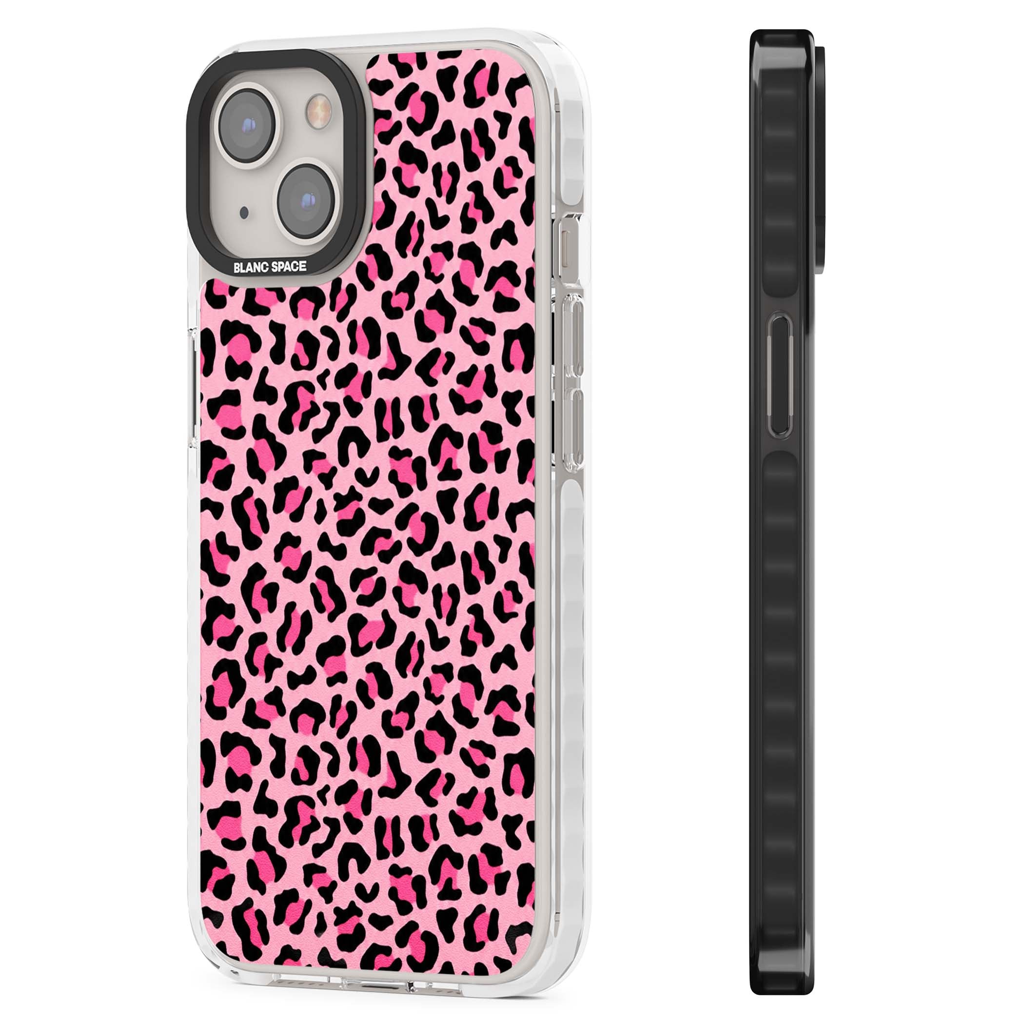 Pink Leopard baddie iPhone case | Impact Magsafe case for iPhone 13, iPhone 14, iPhone 15