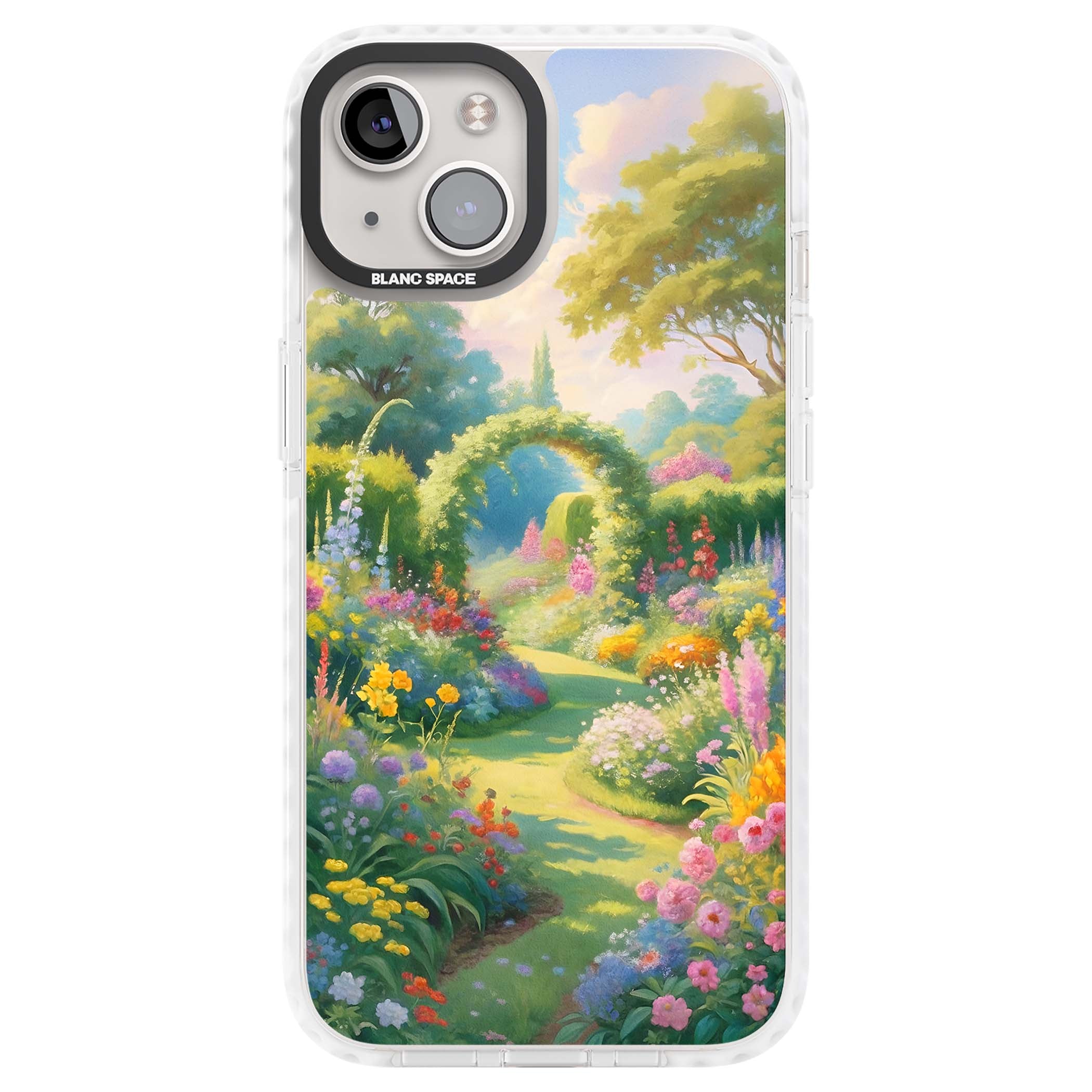 The Painter's Garden floral iPhone case | Impact Magsafe case for iPhone 13, iPhone 14, iPhone 15