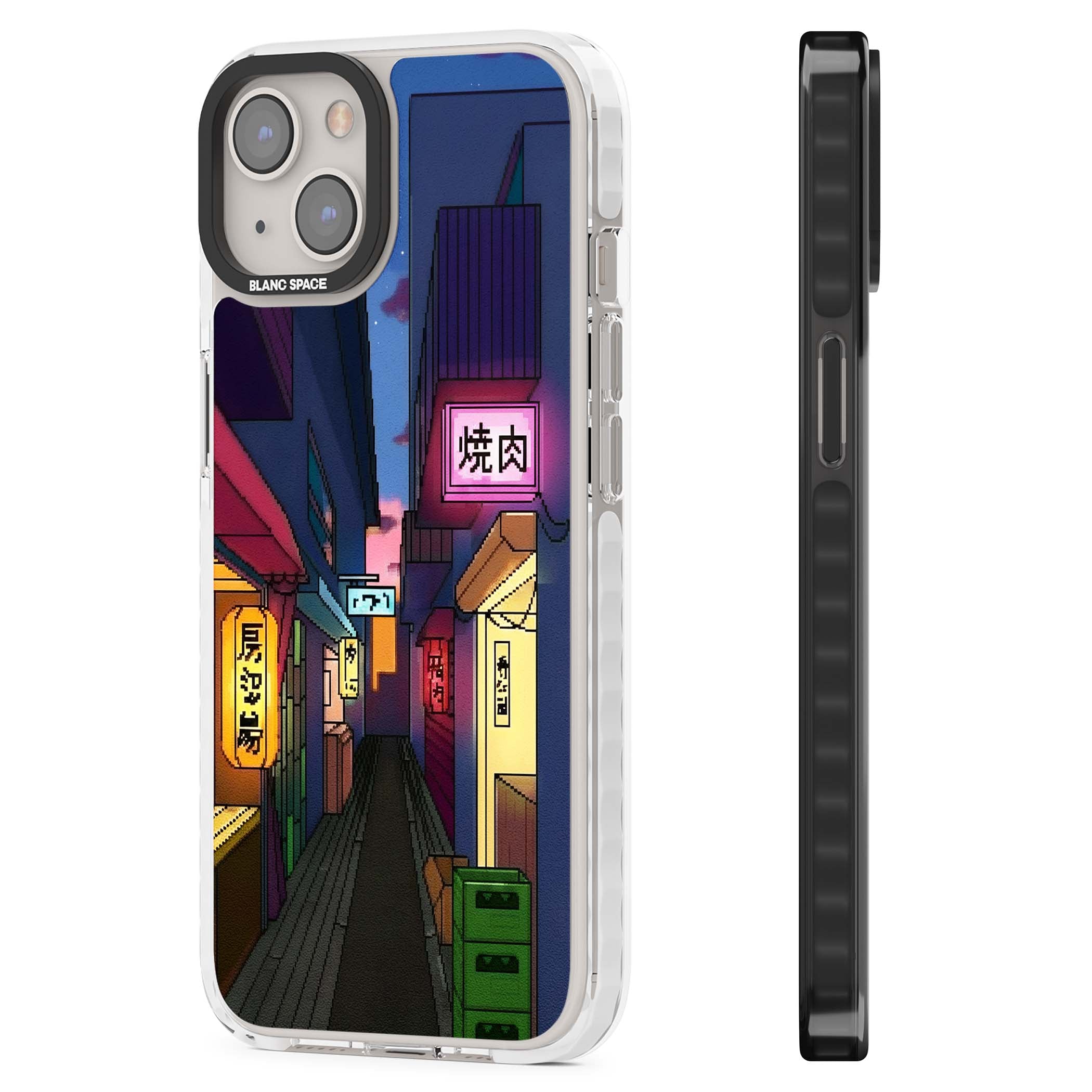 Nights In The Yokocho for him iPhone case | Clear Impact case for iPhone 13, iPhone 14, iPhone 15