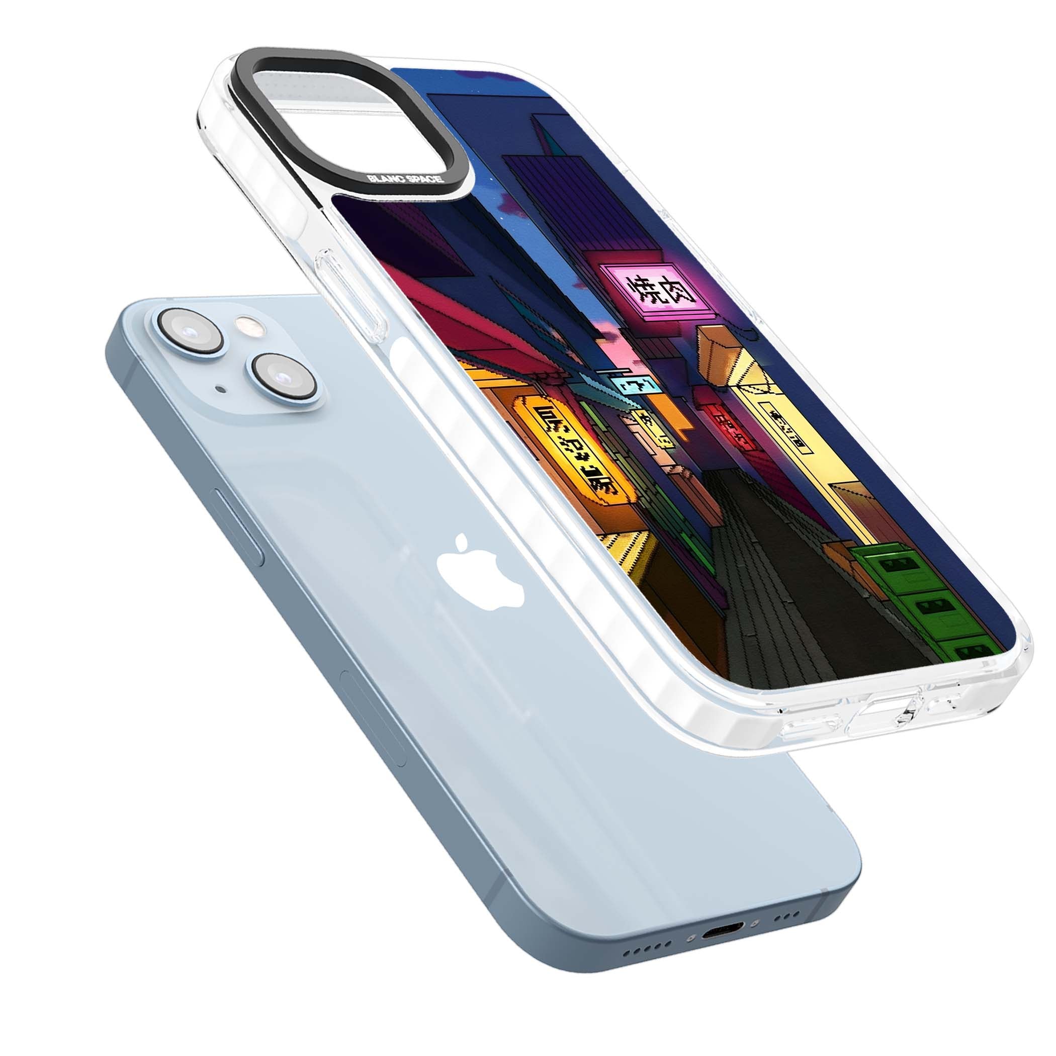 Nights In The Yokocho for him iPhone case | Clear Impact case for iPhone 13, iPhone 14, iPhone 15