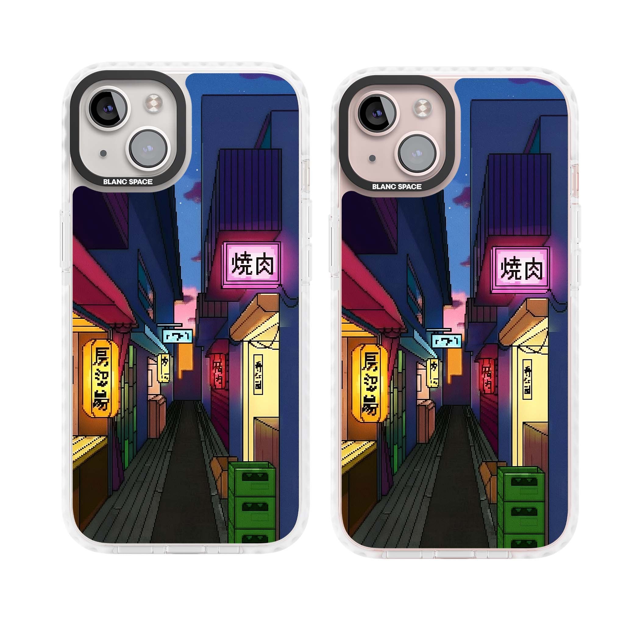 Nights In The Yokocho for him iPhone case | Clear Impact case for iPhone 13, iPhone 14, iPhone 15