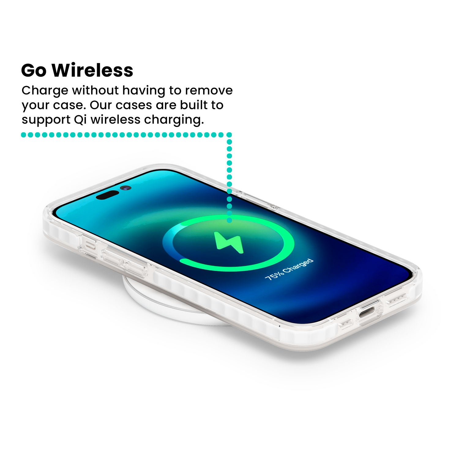 Black Cat Energy for her iPhone case | Clear Impact case for iPhone 13, iPhone 14, iPhone 15