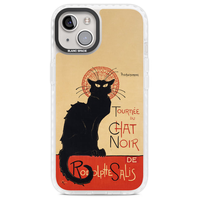 Tournee du Chat Noir Poster Clear Impact Phone Case for iPhone 13, iPhone 14, iPhone 15