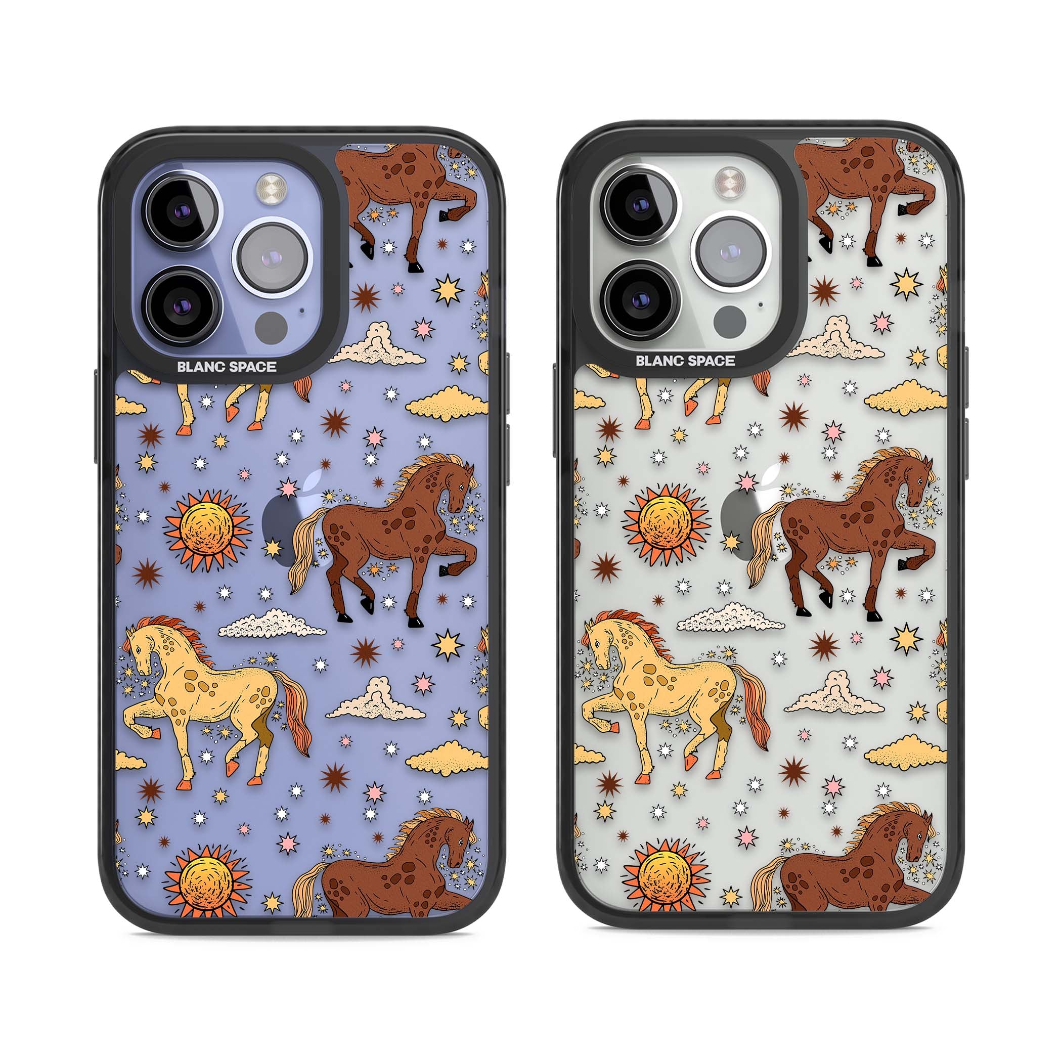 Elevate Your Phone'S Style With This Boho Celestial Sun & Eye Phone Case, Featuring A Mystical Blend Of Suns, All-Seeing Eyes, Butterflies, Stars, And