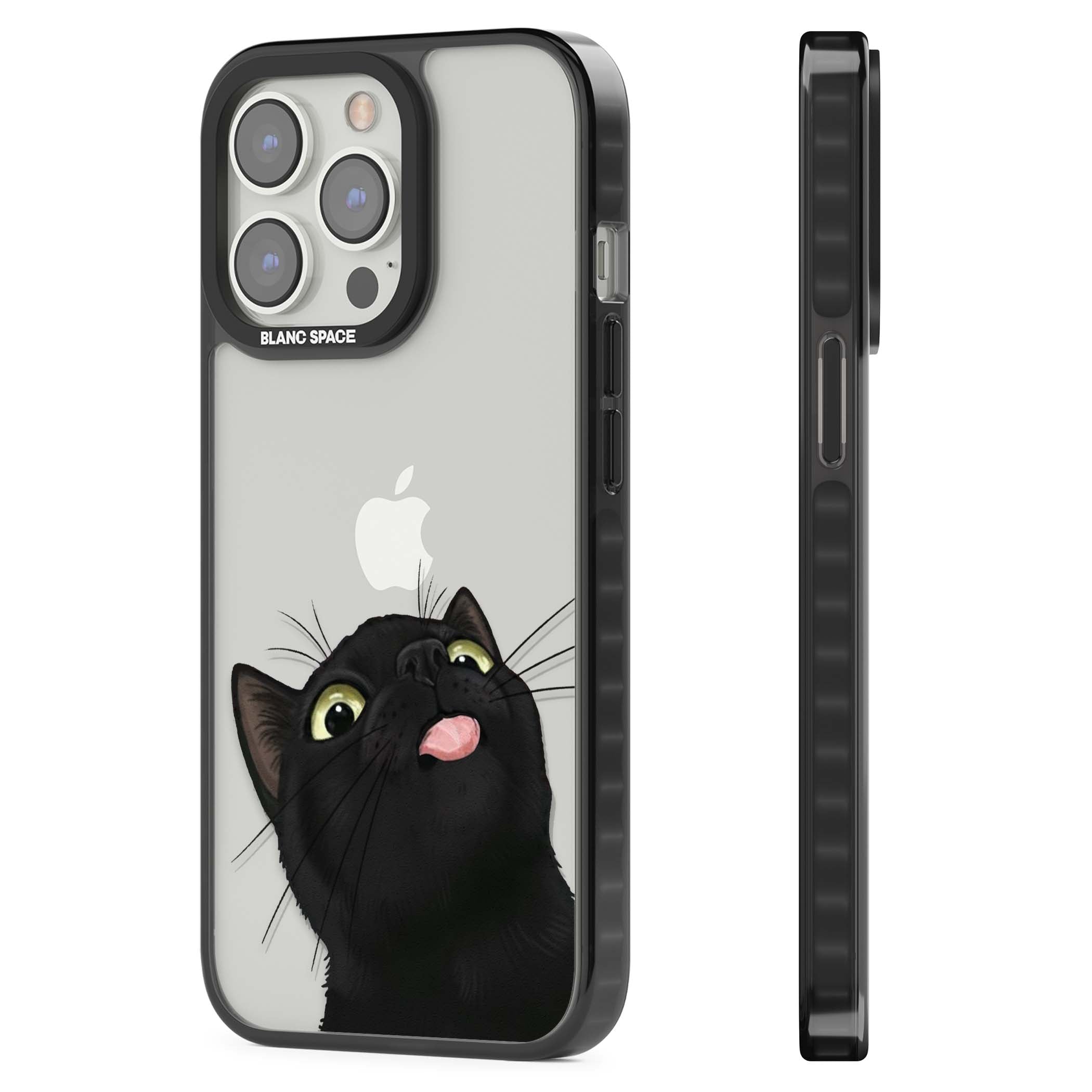 Black Cat Energy for her iPhone case | Black Impact case for iPhone 13 Pro, iPhone 14 Pro, iPhone 15 Pro