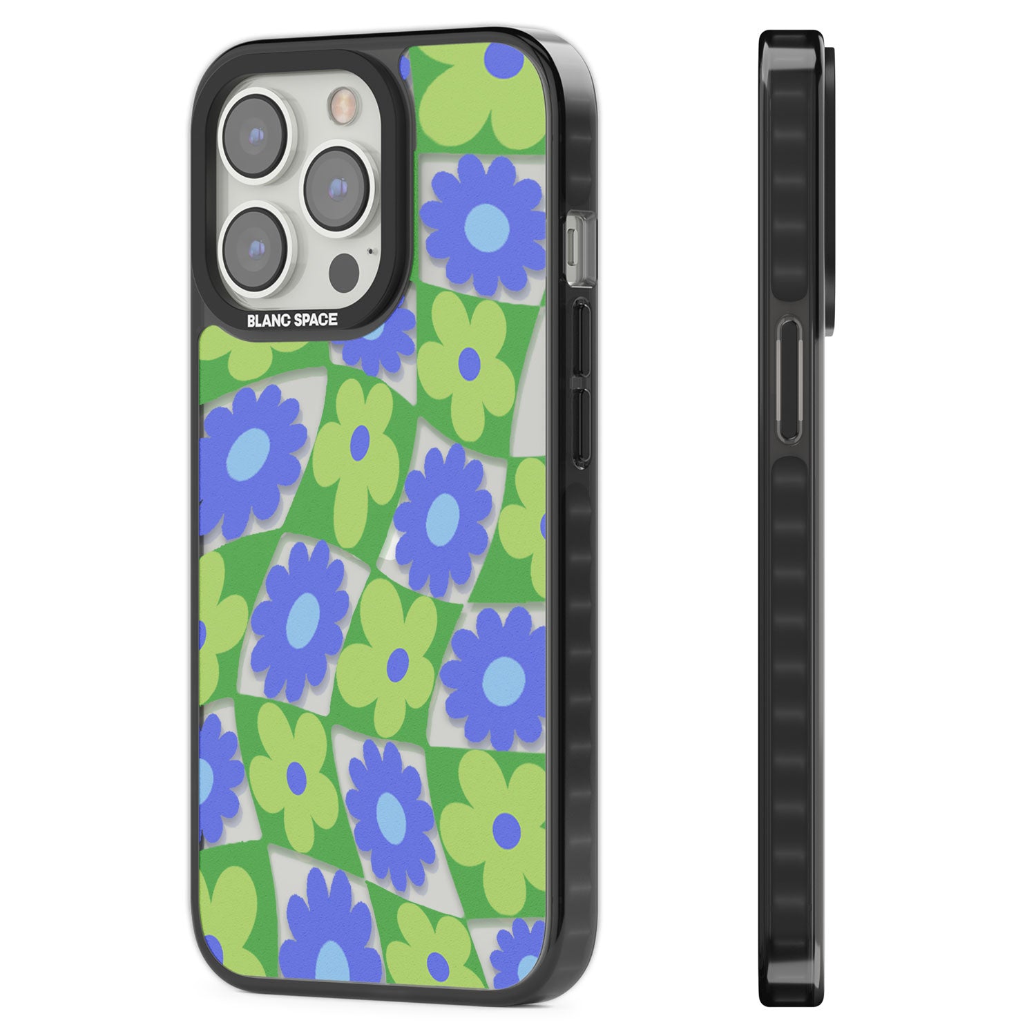 Garden Party Black Impact Phone Case for iPhone 13 Pro, iPhone 14 Pro, iPhone 15 Pro