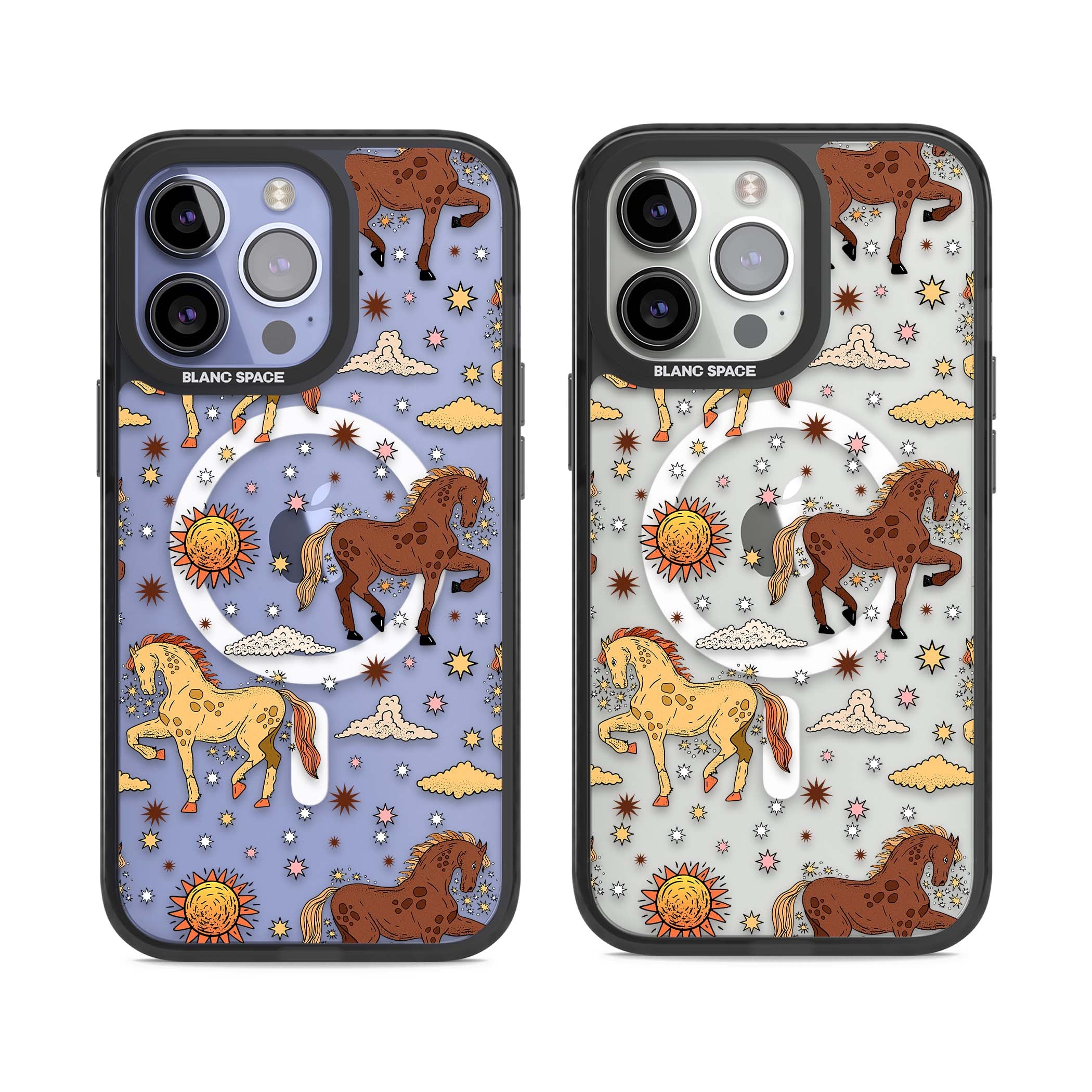 Elevate Your Phone'S Style With This Boho Celestial Sun & Eye Phone Case, Featuring A Mystical Blend Of Suns, All-Seeing Eyes, Butterflies, Stars, And