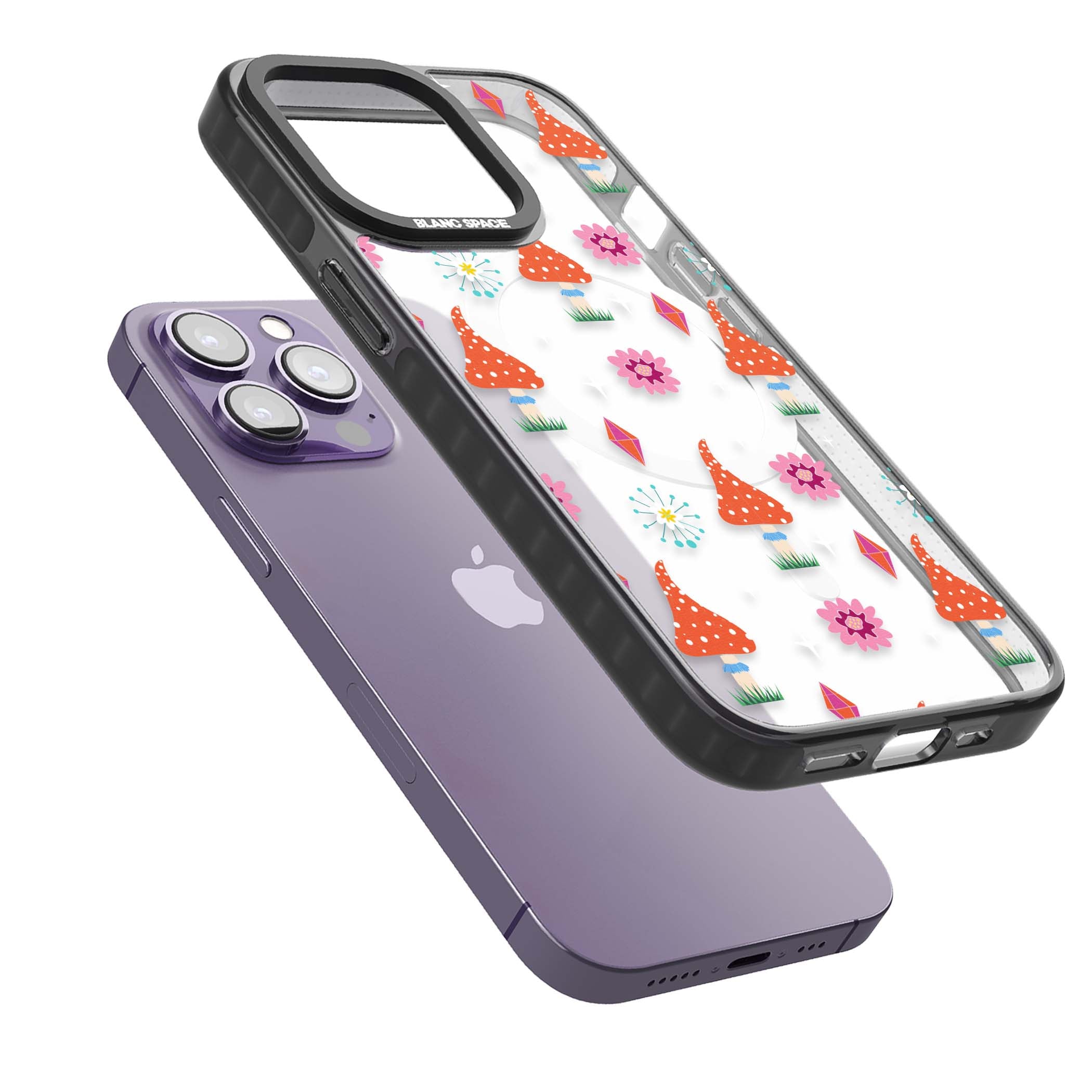 Elevate Your Phone'S Style With This Boho Celestial Sun & Eye Phone Case, Featuring A Mystical Blend Of Suns, All-Seeing Eyes, Butterflies, Stars, And