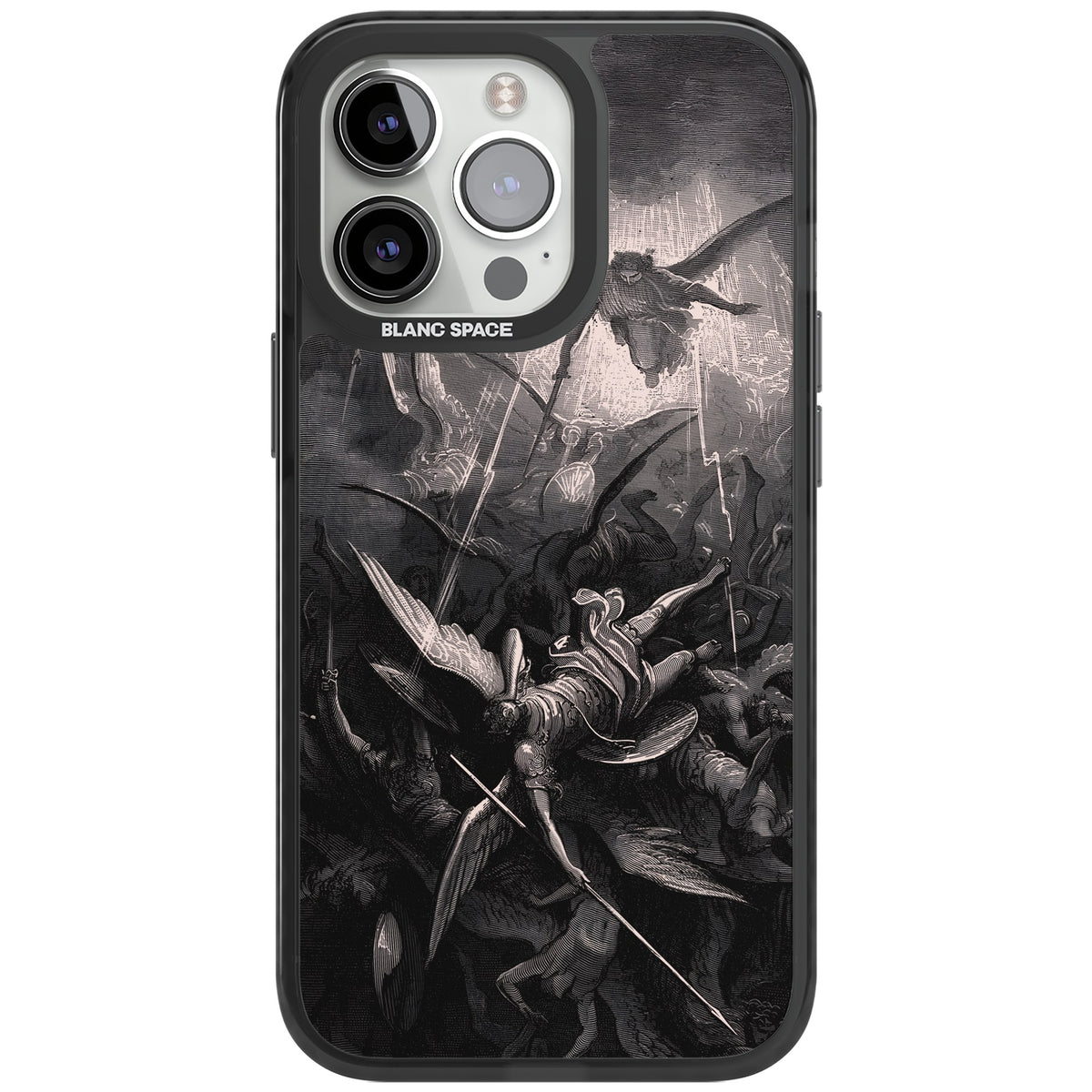 Paradise Lost iPhone 12 Pro Max / iPhone 13 Pro / iPhone 13 Pro Max / iPhone 14 Pro / iPhone 14 Pro Max / iPhone 15 Pro / iPhone 15 Pro Max Impact Black Phone Case front