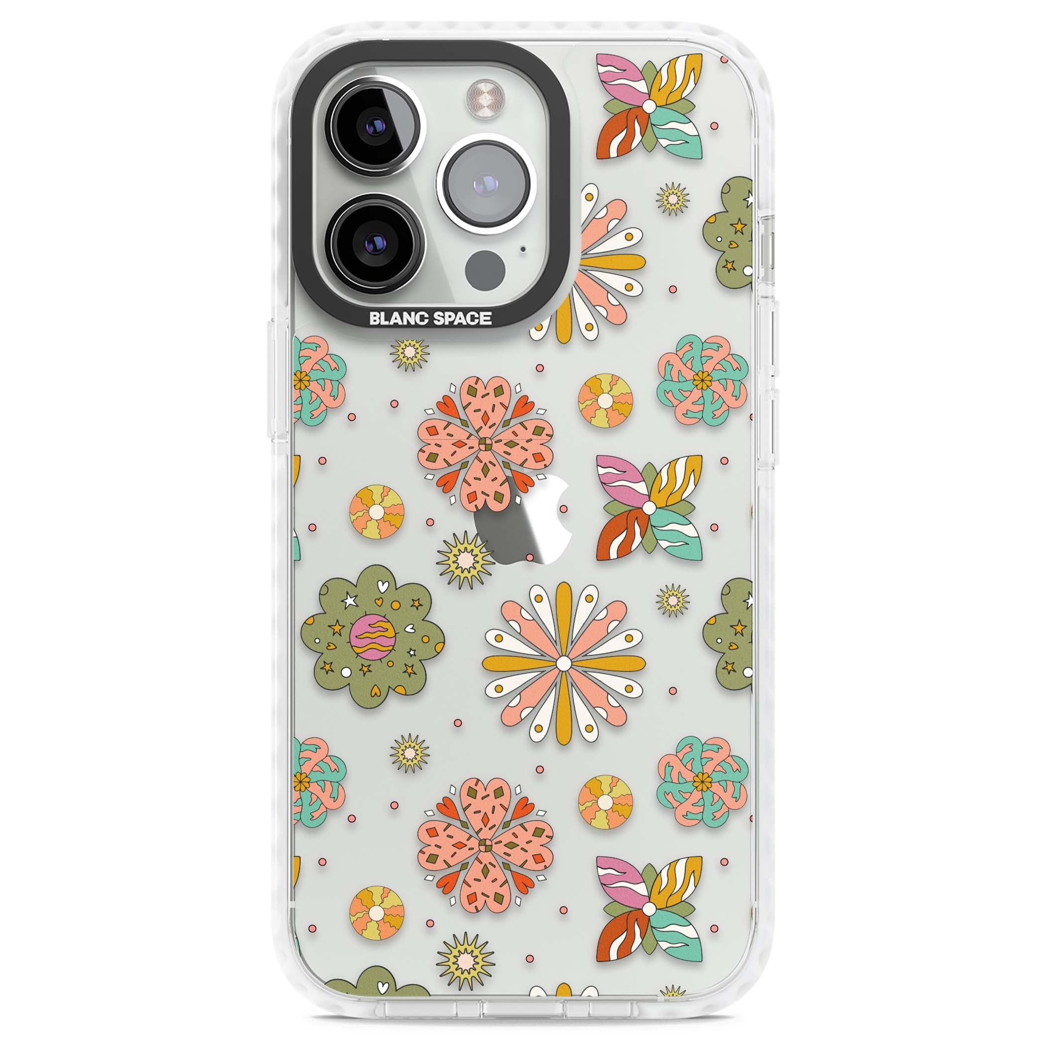 Elevate Your Phone'S Style With This Boho Celestial Sun & Eye Phone Case, Featuring A Mystical Blend Of Suns, All-Seeing Eyes, Butterflies, Stars, And