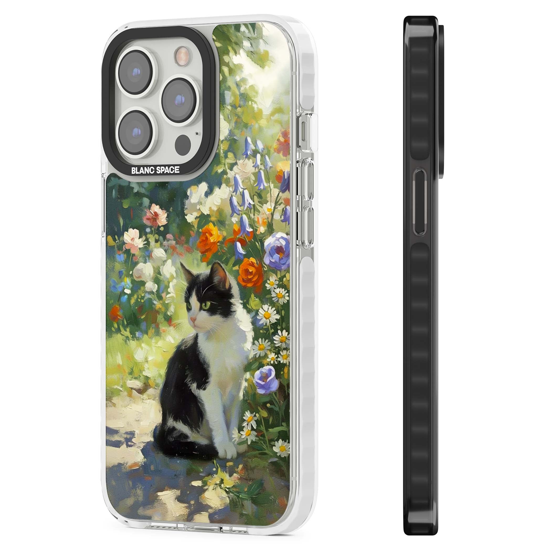 Cat In The Meadow for her iPhone case | Clear Impact case for iPhone 13 Pro, iPhone 14 Pro, iPhone 15 Pro
