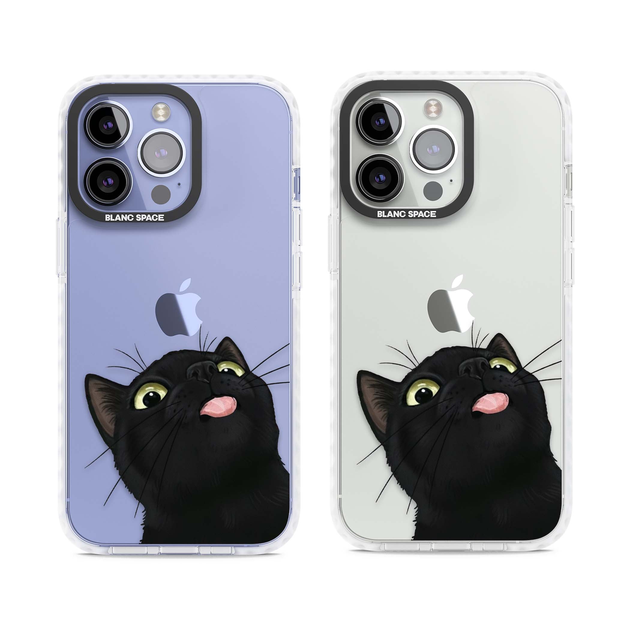 Black Cat Energy for her iPhone case | Clear Impact case for iPhone 13 Pro, iPhone 14 Pro, iPhone 15 Pro