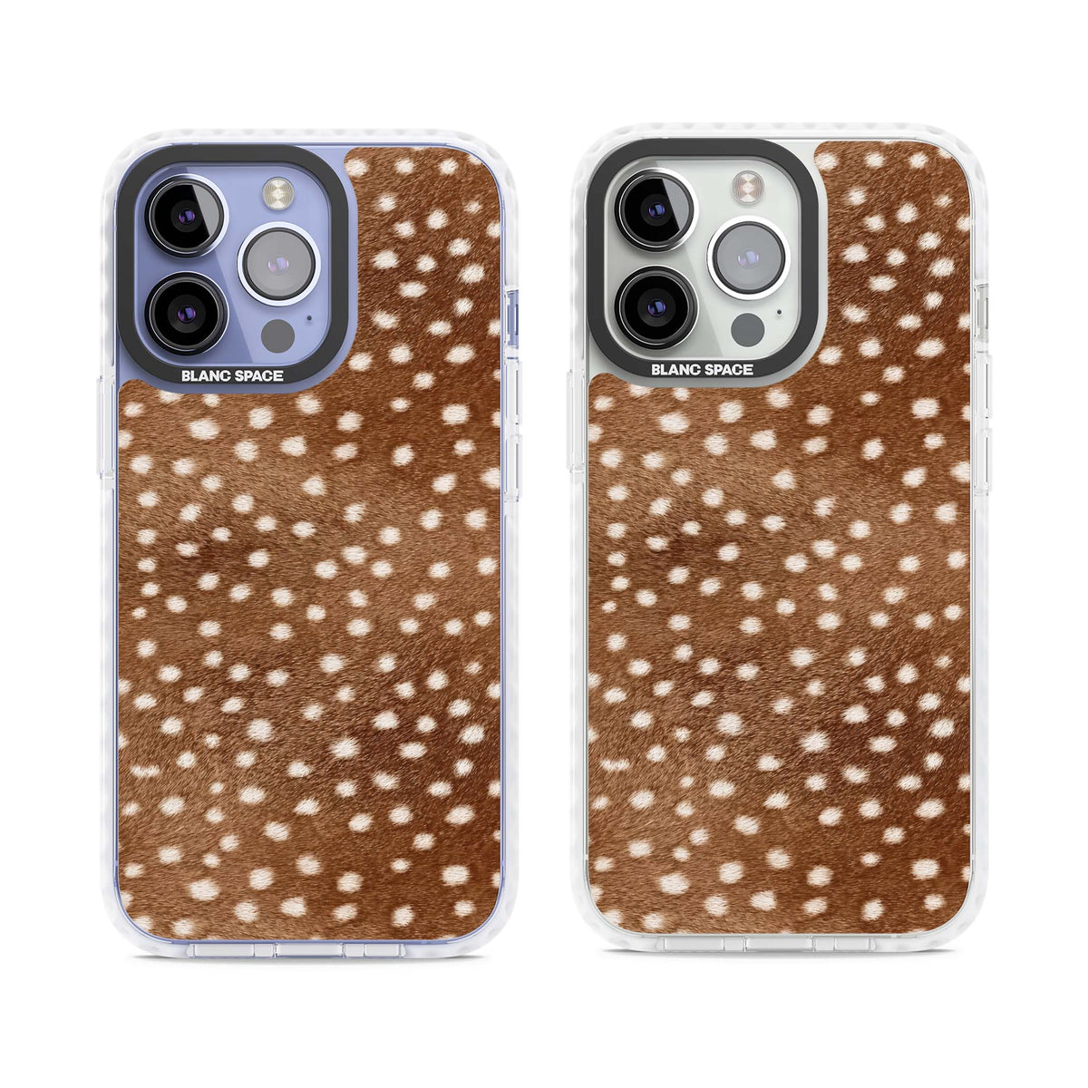 Deer Print animals iPhone case | Clear Impact case for iPhone 13 Pro, iPhone 14 Pro, iPhone 15 Pro